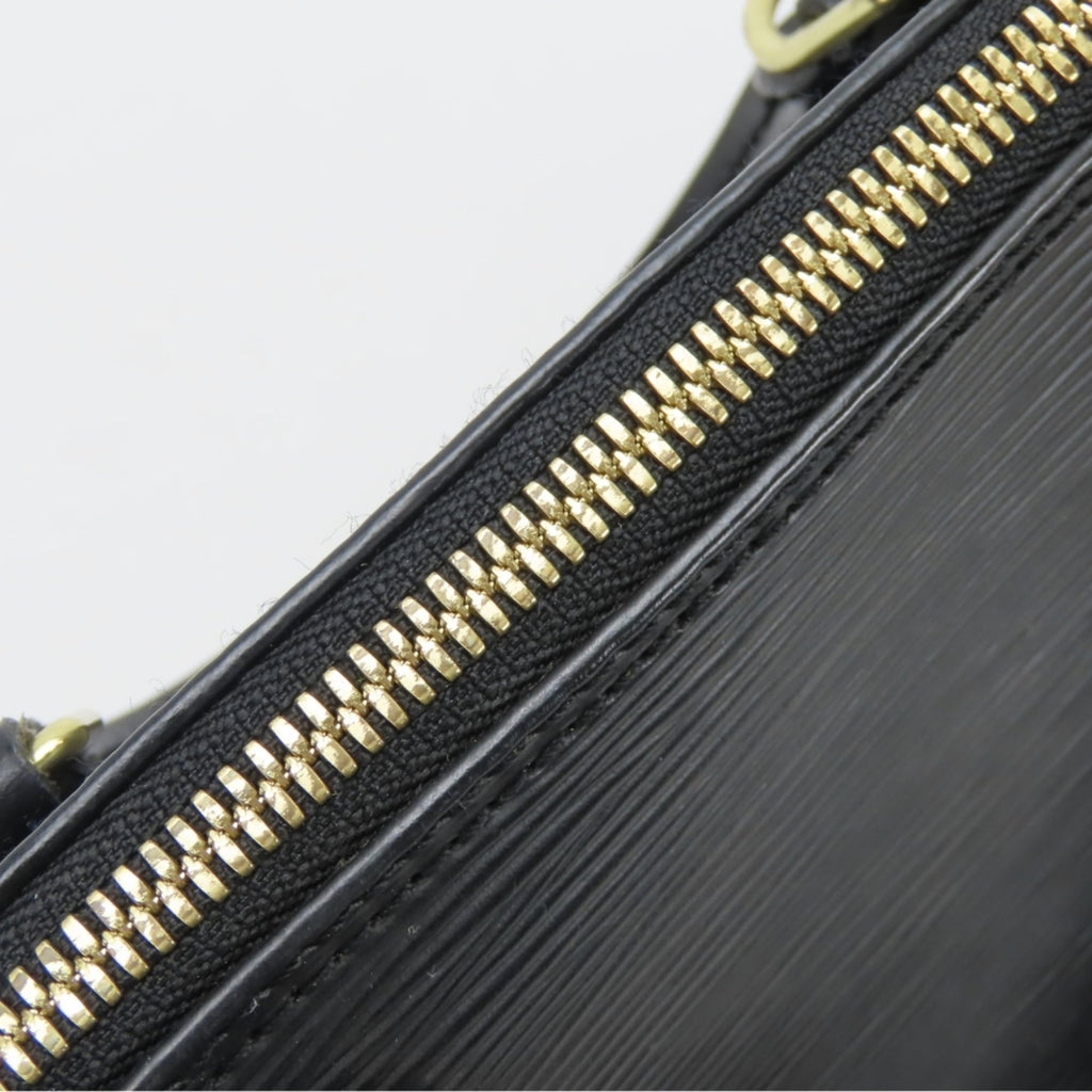 Louis Vuitton Epi Black Noir Epi Leather Handbag