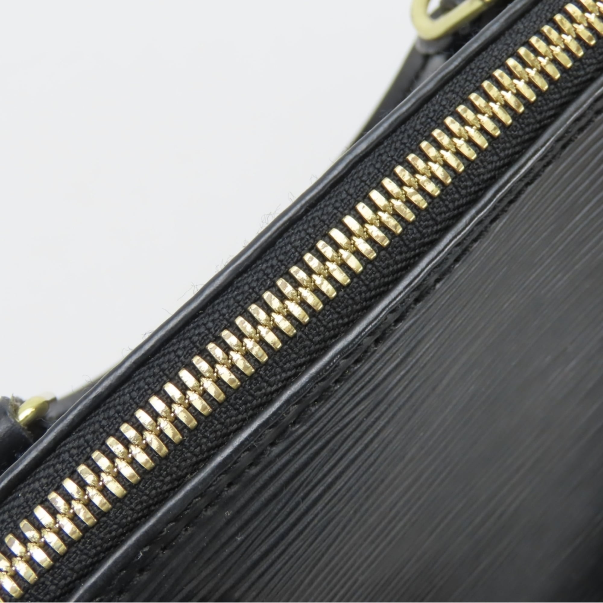 Louis Vuitton Epi Black Noir Epi Leather Handbag