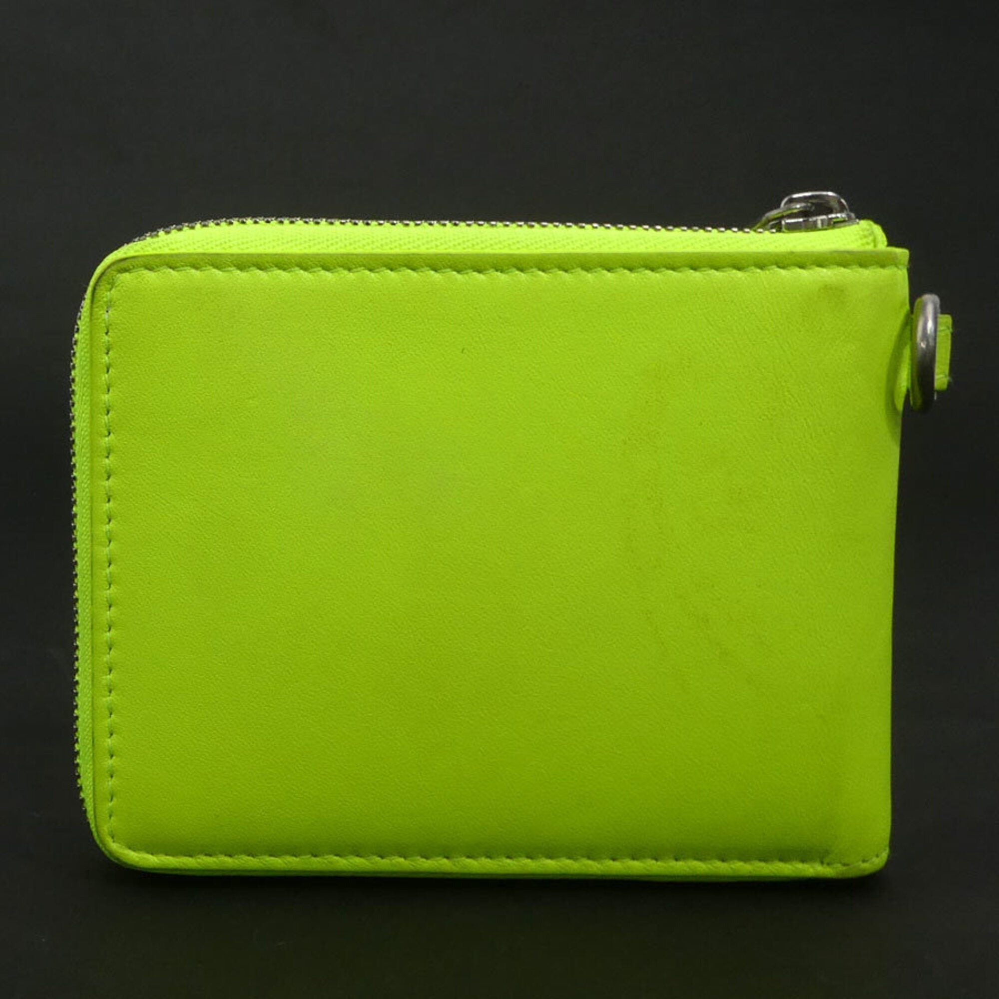 Balenciaga Yellow Leather Wallet (Bi-Fold)