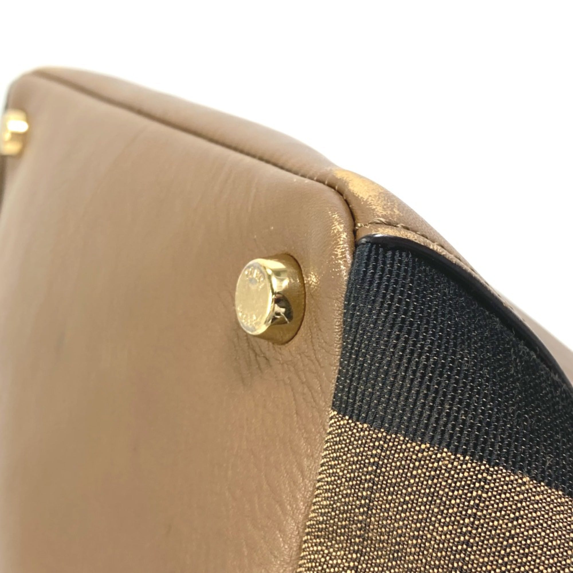 Fendi Brown Leather Handbag