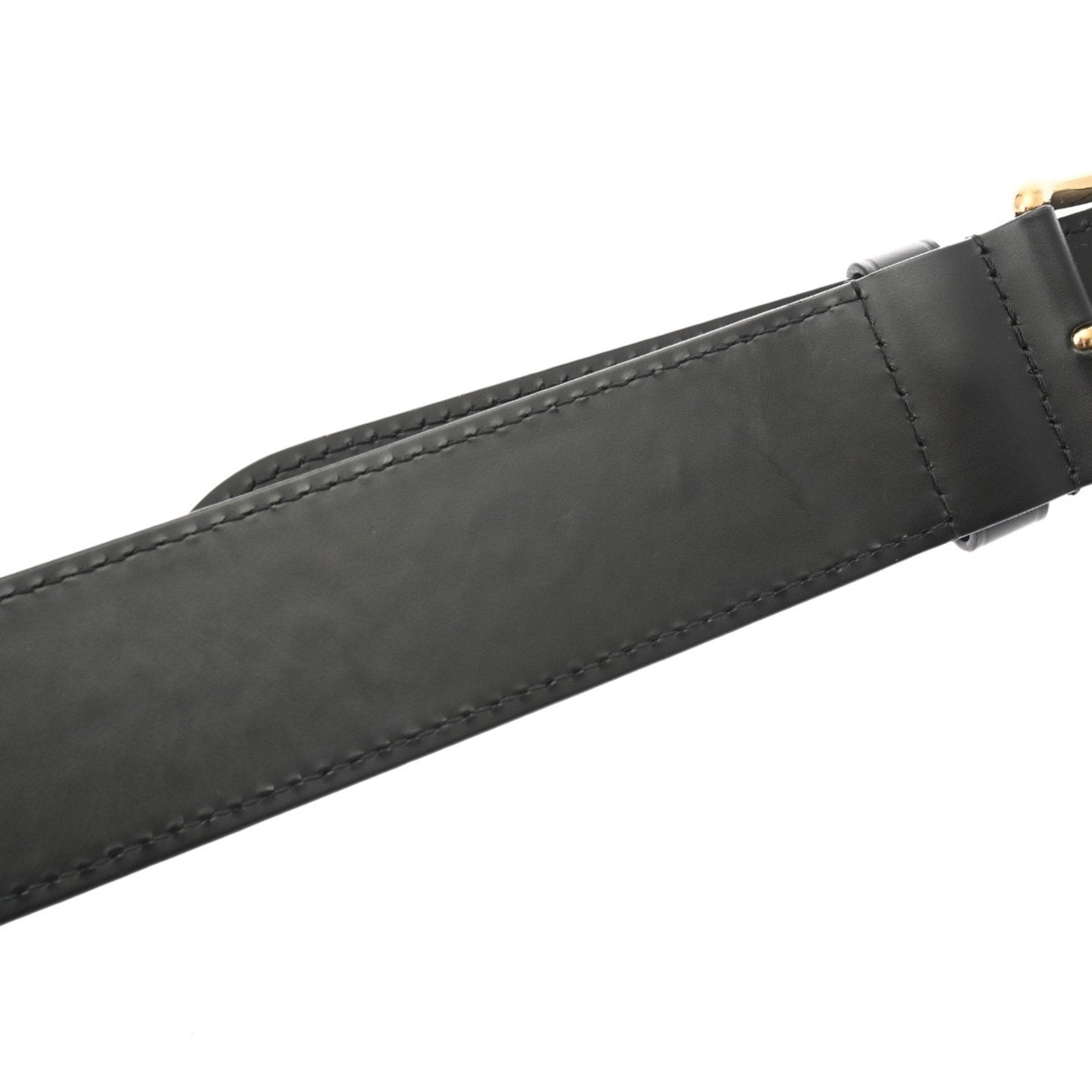 Louis Vuitton Noir Epi Leather Shoulder Bag