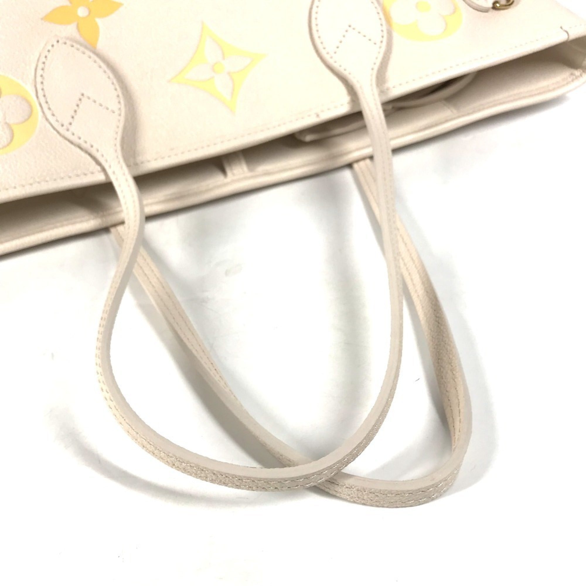 Louis Vuitton Beige Monogram Empreinte Pouch Shoulder Bag Tote Bag