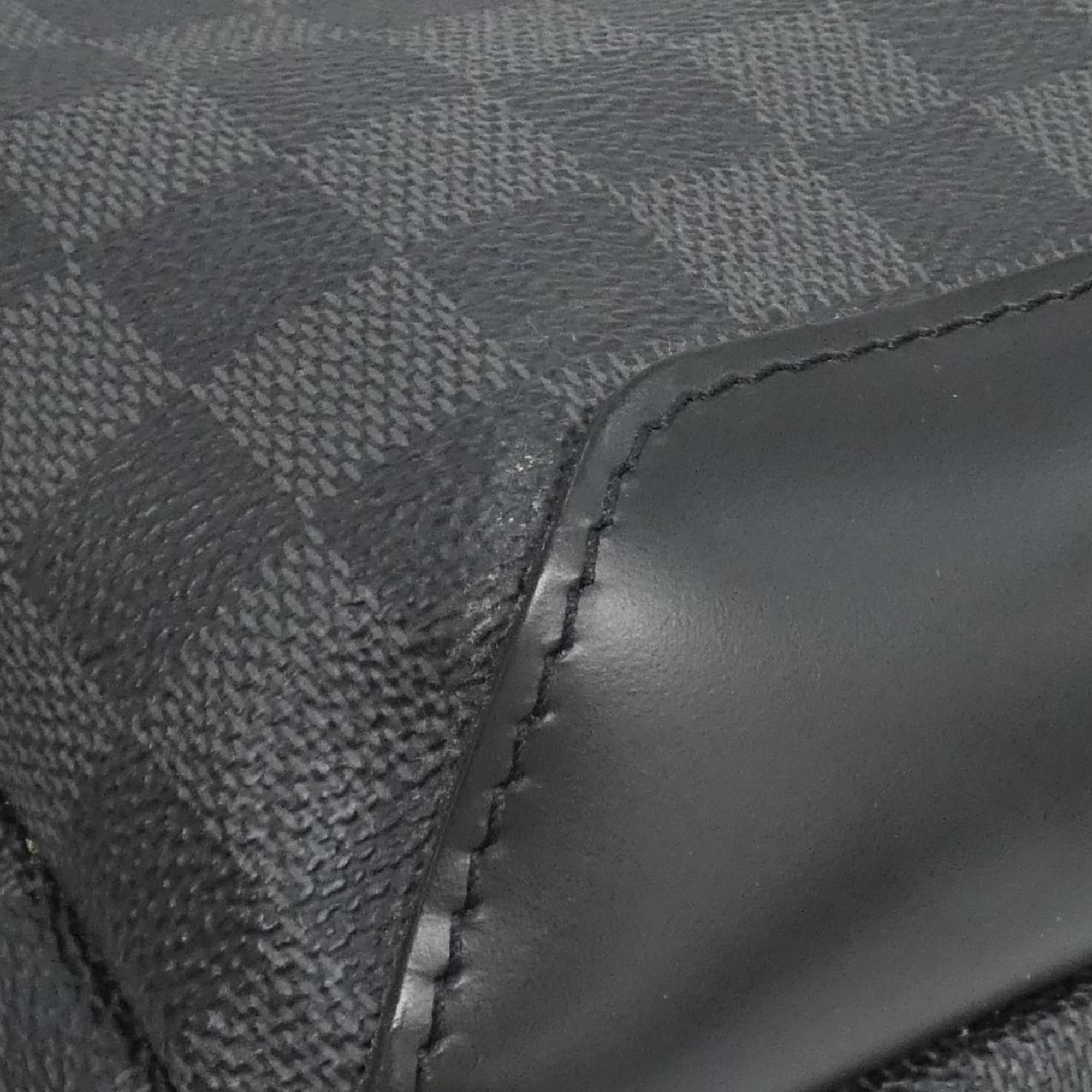 Louis Vuitton Damier Graphite Graphite Coated Canvas Shoulder Bag