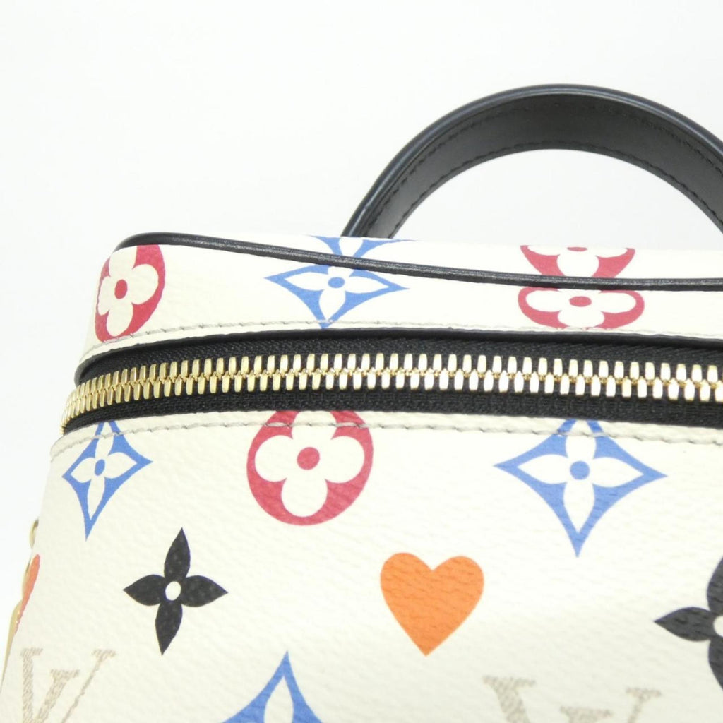 Louis Vuitton Monogram Blanc Coated Canvas Handbag