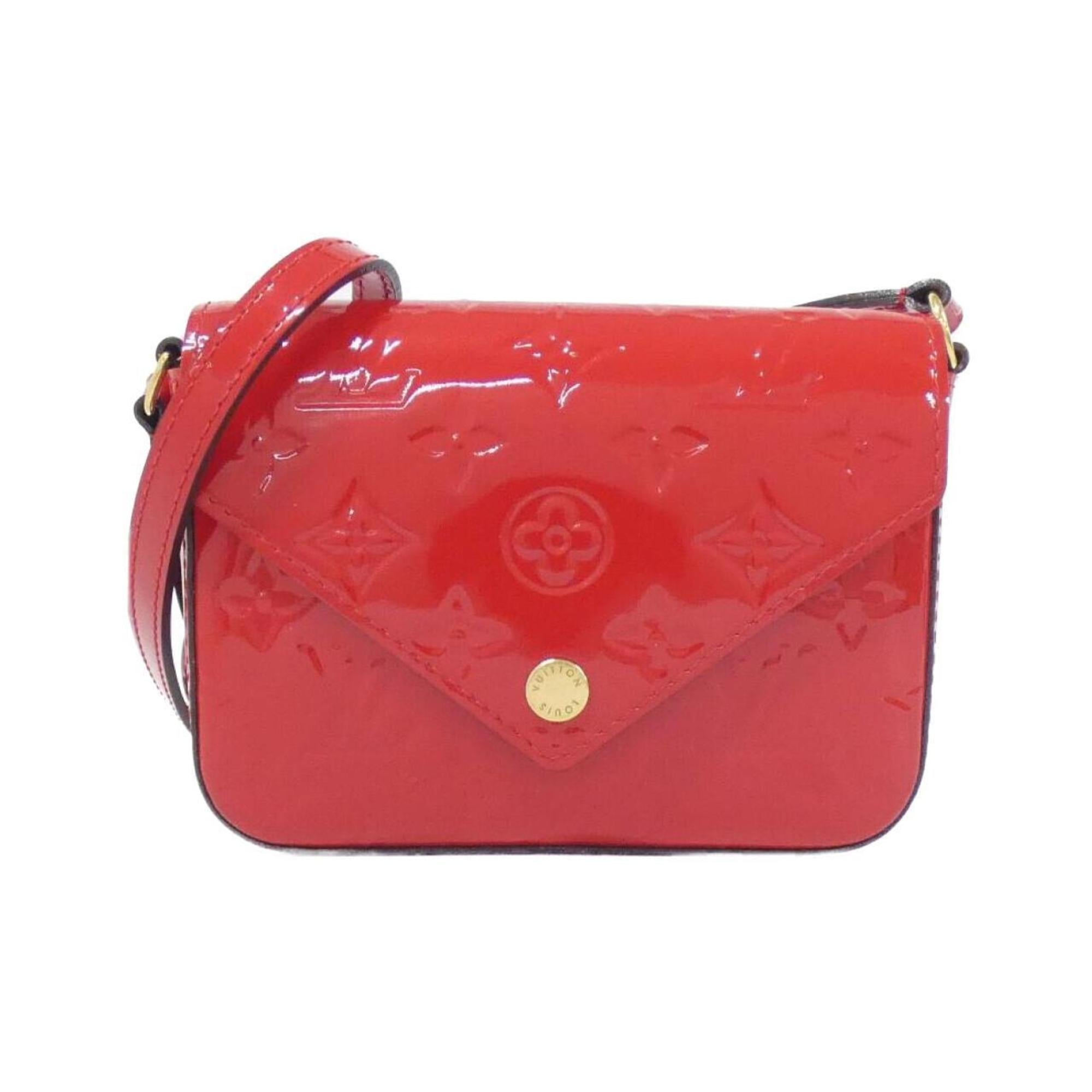 Louis Vuitton Cerise Red Color Leather Shoulder Bag