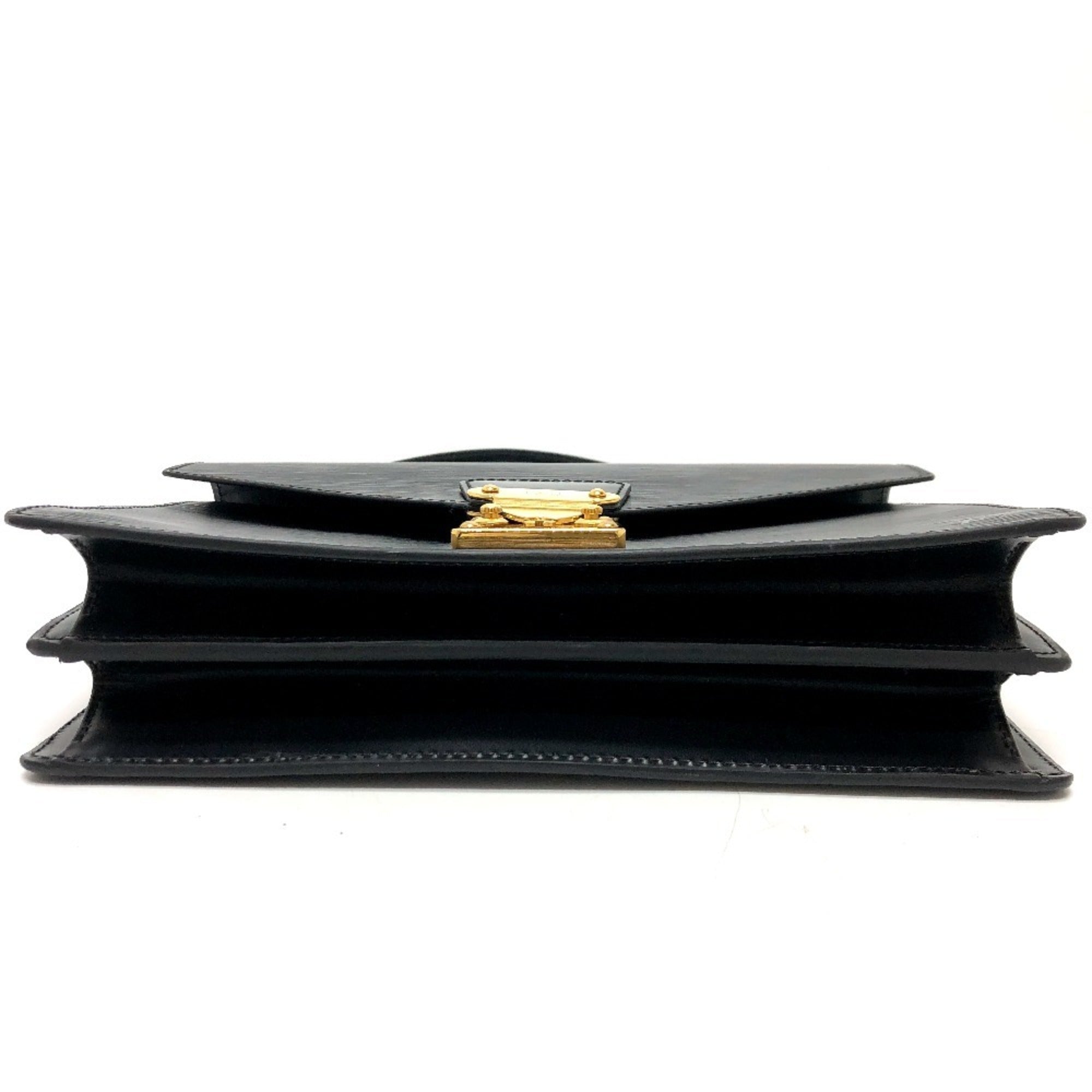 Louis Vuitton Black Epi Leather Handbag