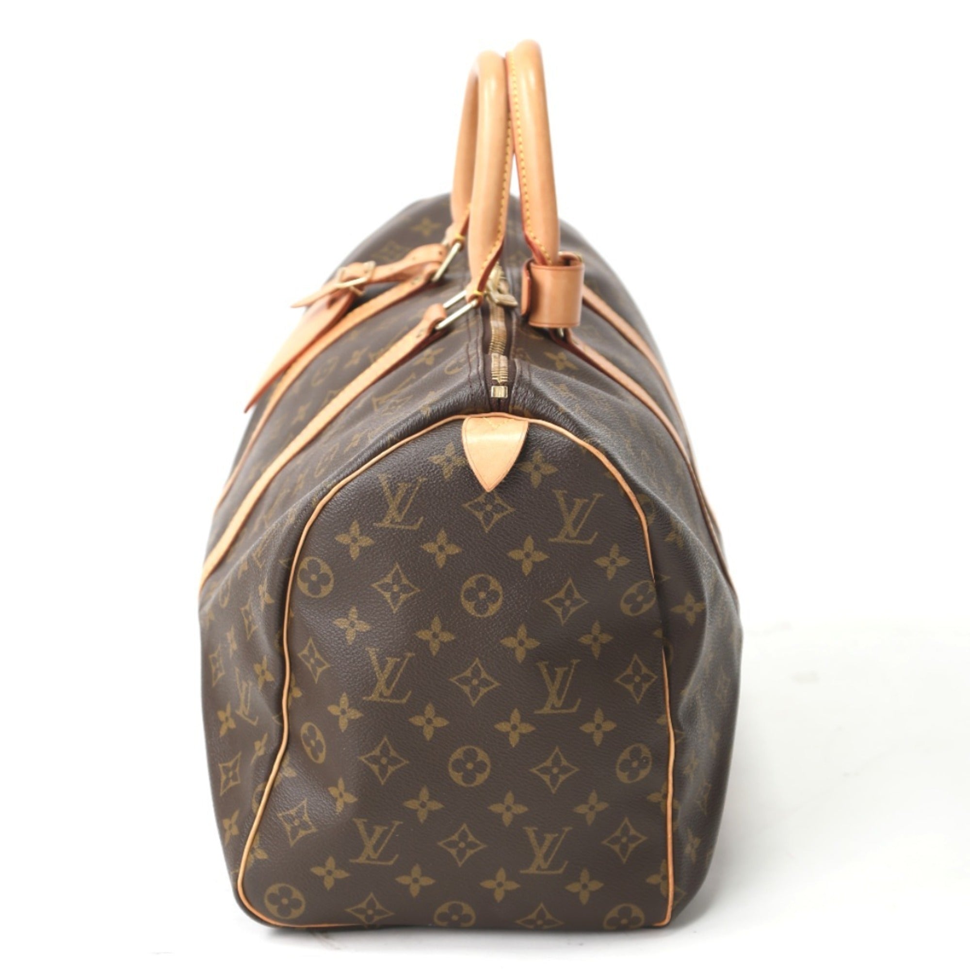 Louis Vuitton Brown Monogram Boston Bag