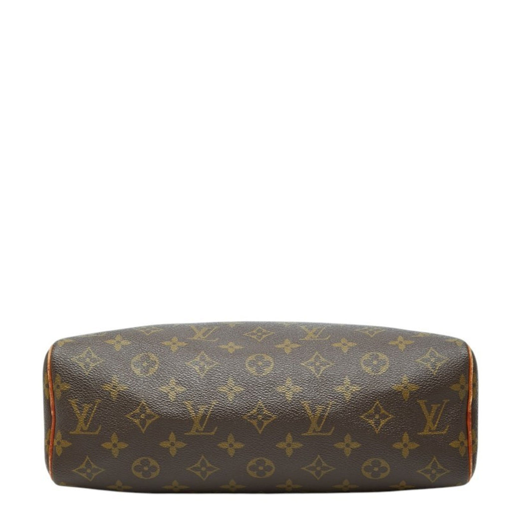 Louis Vuitton Brown Pvc Leather Shoulder Bag