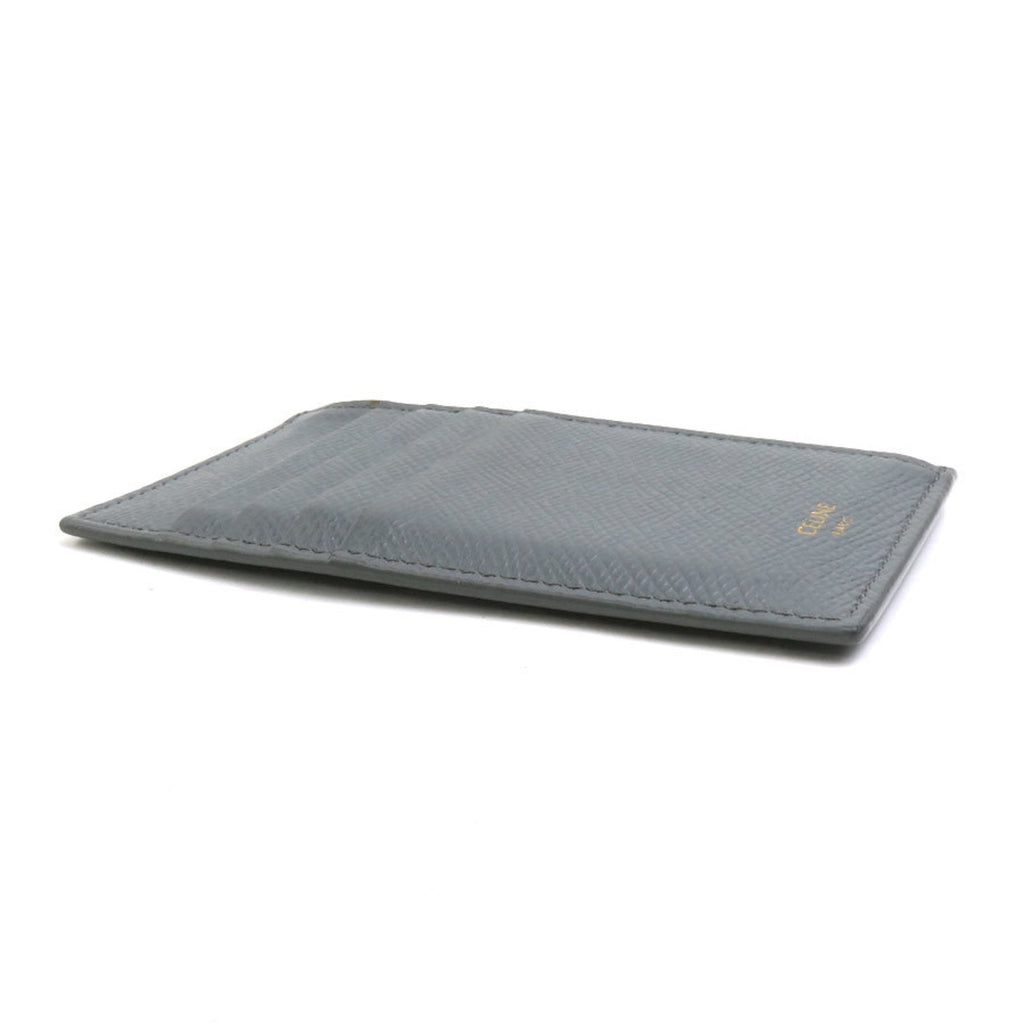 Celine Gray Leather Coin Purse/Coin Case