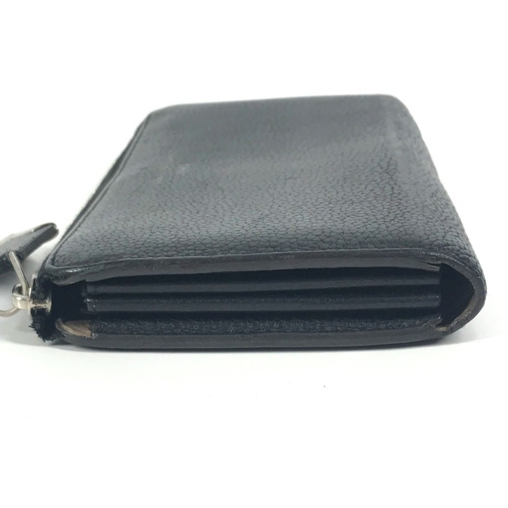 Louis Vuitton Black Leather Long Wallet