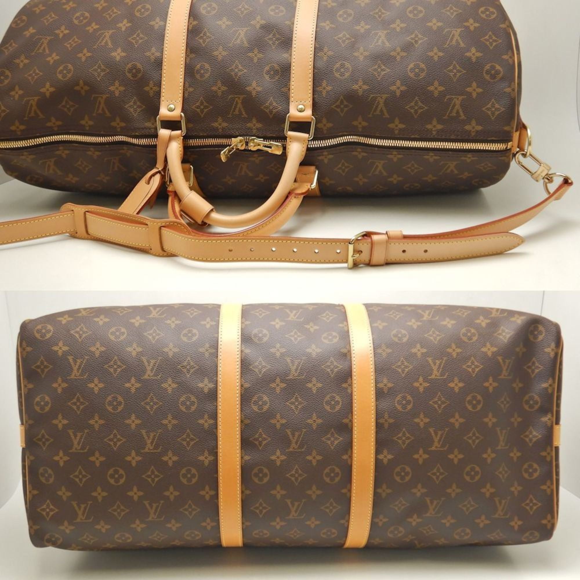 Louis Vuitton Brown Monogram Monogram Pvc Boston Bag