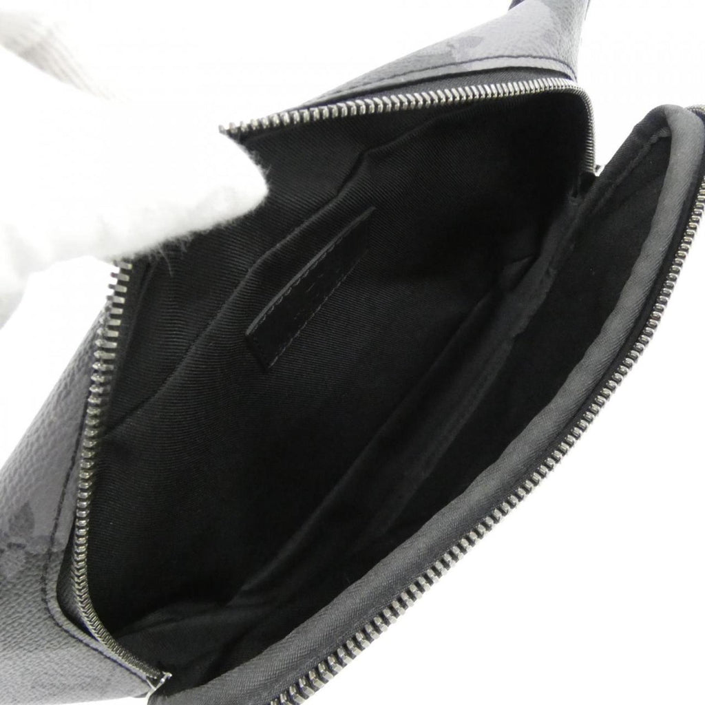Louis Vuitton Black Coated Canvas Shoulder Bag