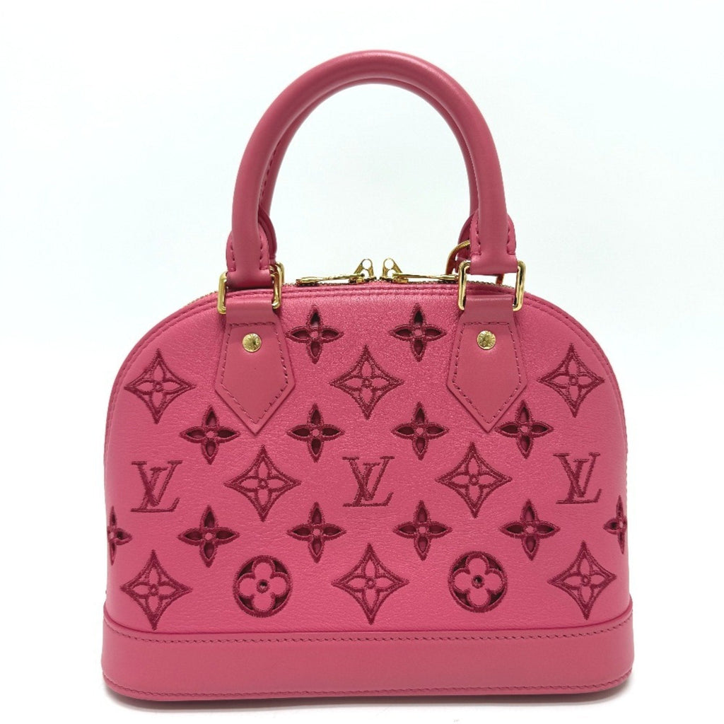 Louis Vuitton Pink Leather Handbag