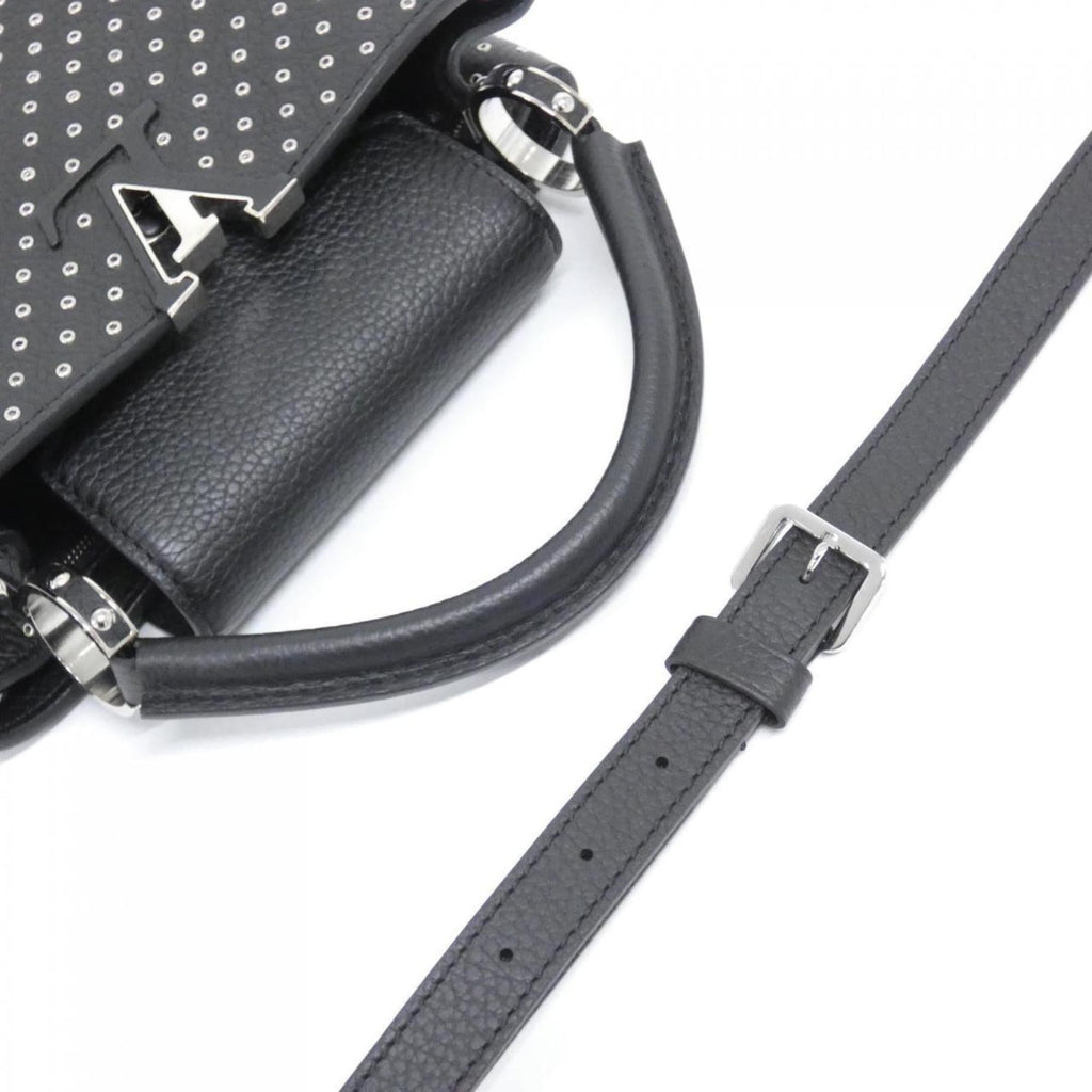 Louis Vuitton Black Leather Handbag