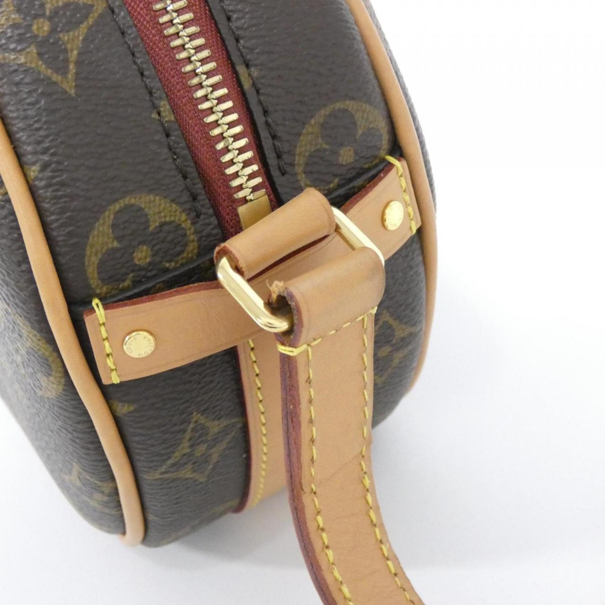 Louis Vuitton Marron Coated Canvas Shoulder Bag