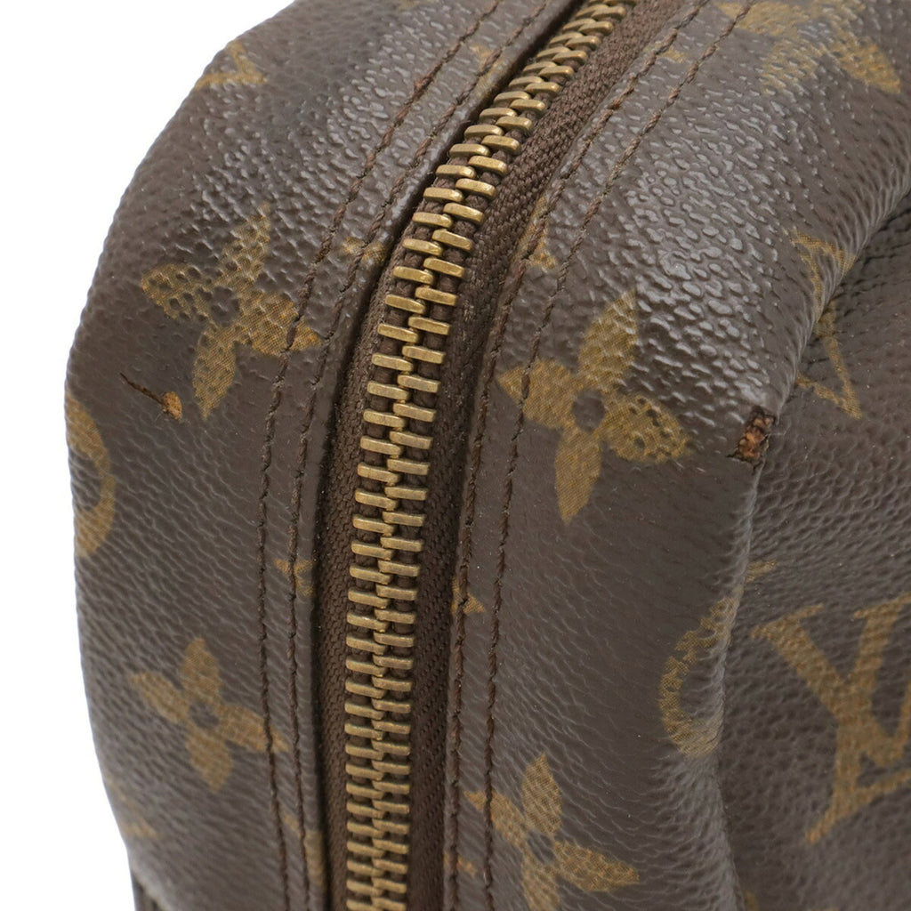 Louis Vuitton Brown Monogram Clutch Bag Pouch