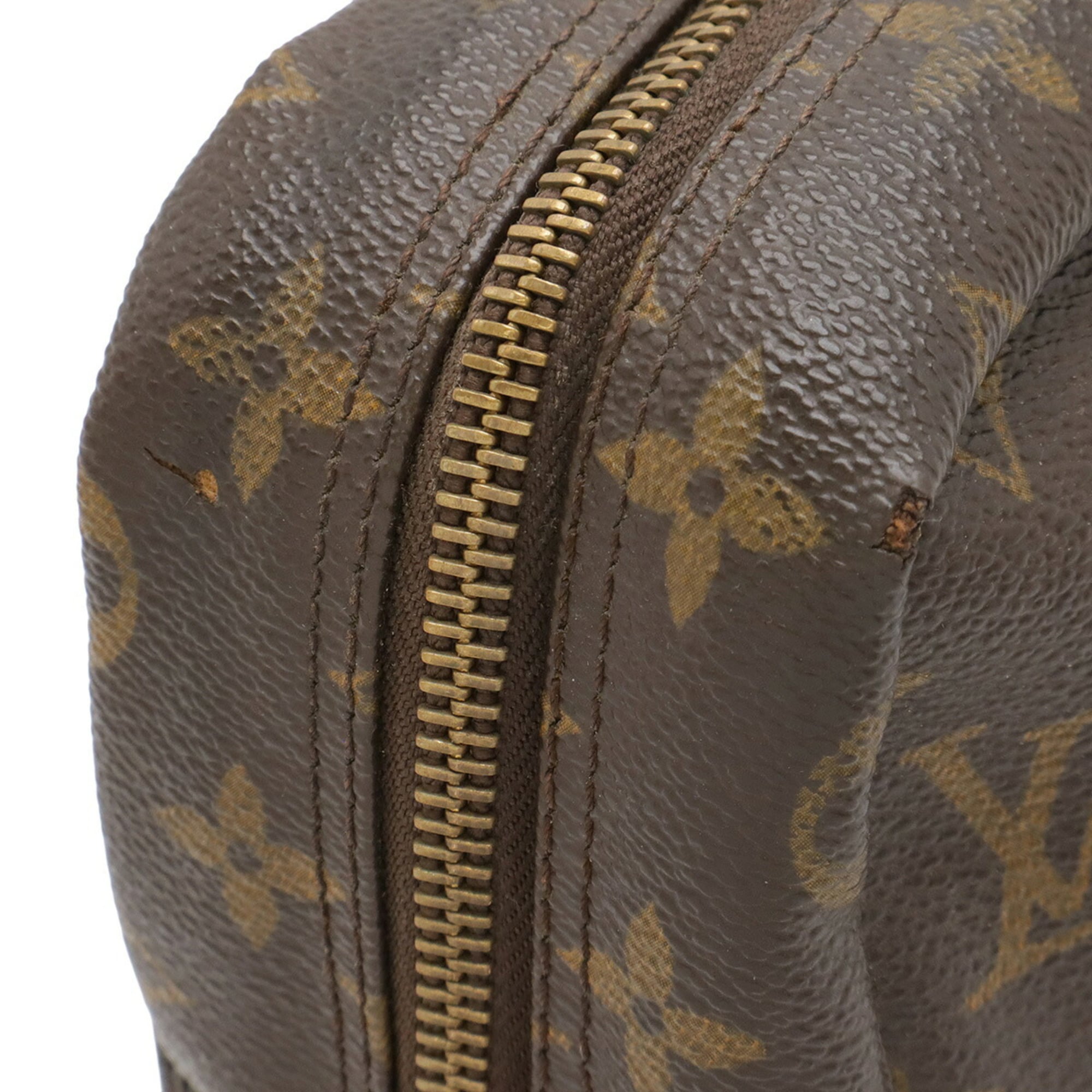Louis Vuitton Brown Monogram Clutch Bag Pouch