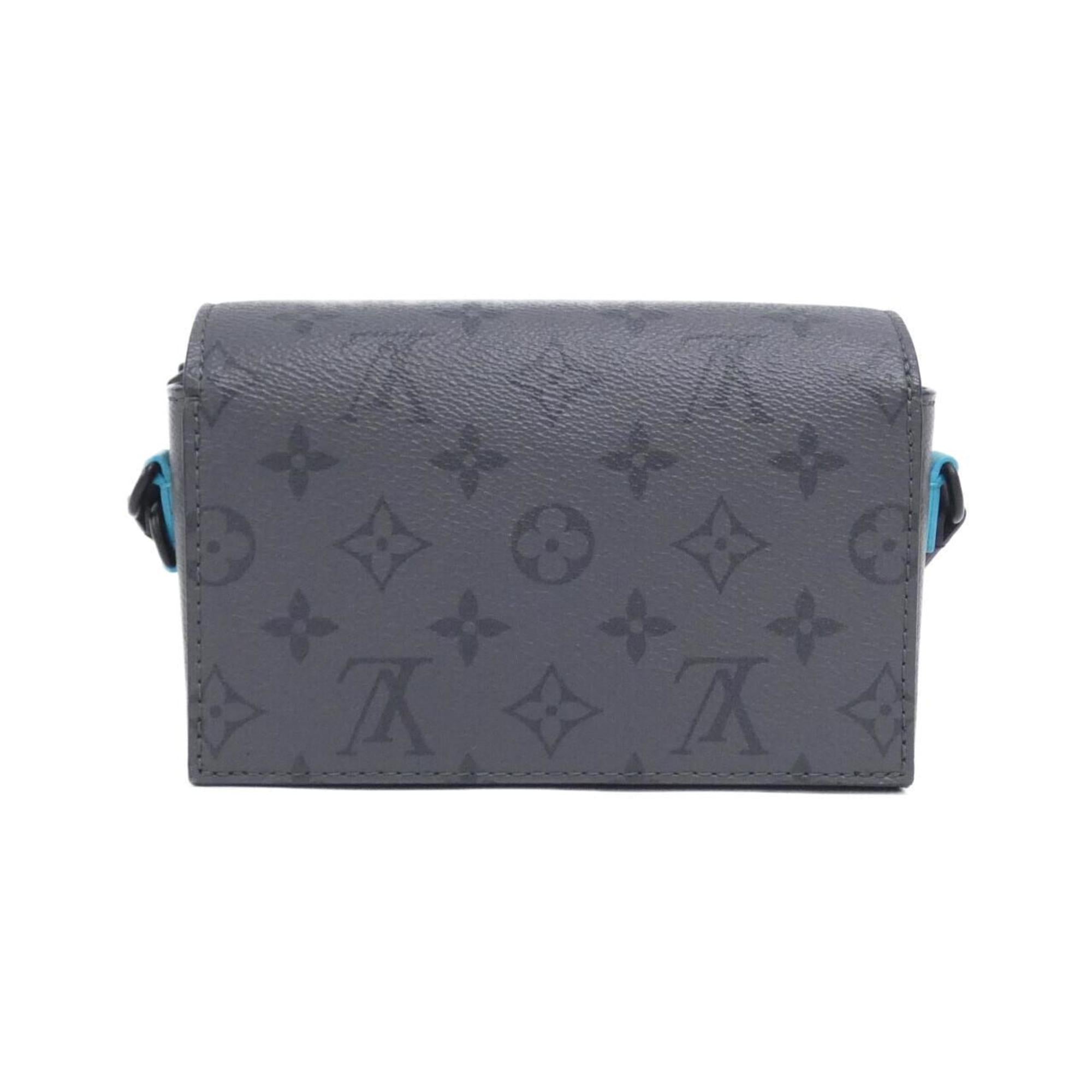 Louis Vuitton Black Coated Canvas Shoulder Bag
