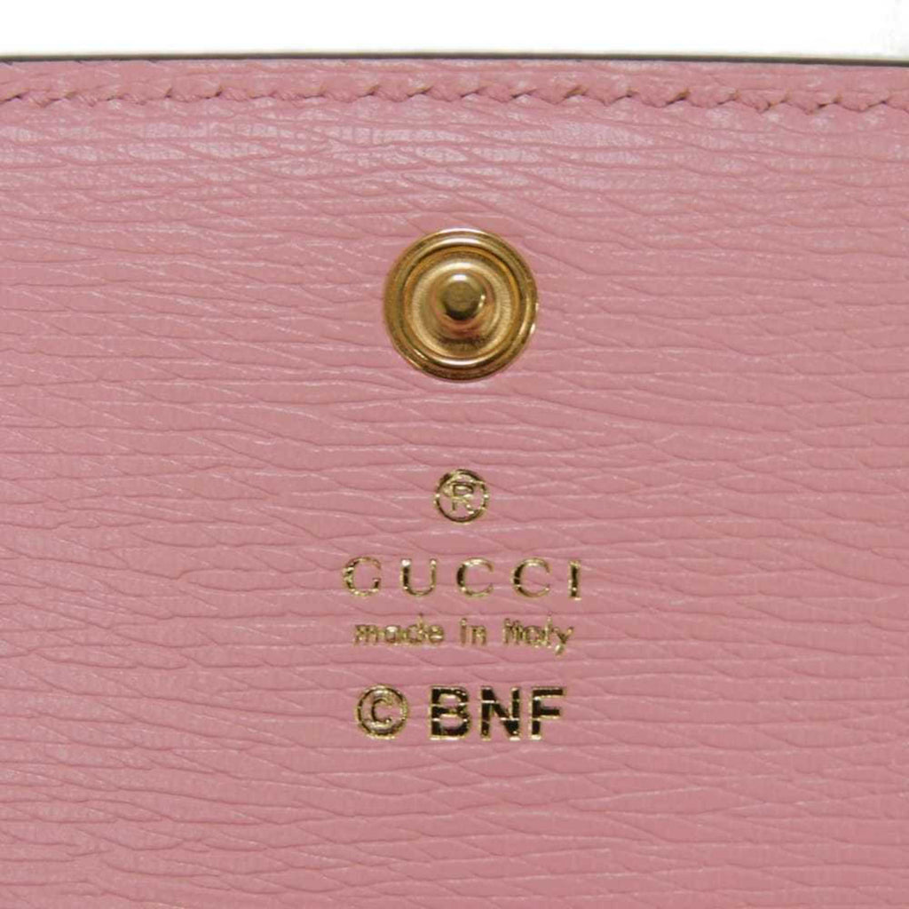 Gucci Light Pink Pink Leather Wallet (Bi-Fold) (Pre-Owned)