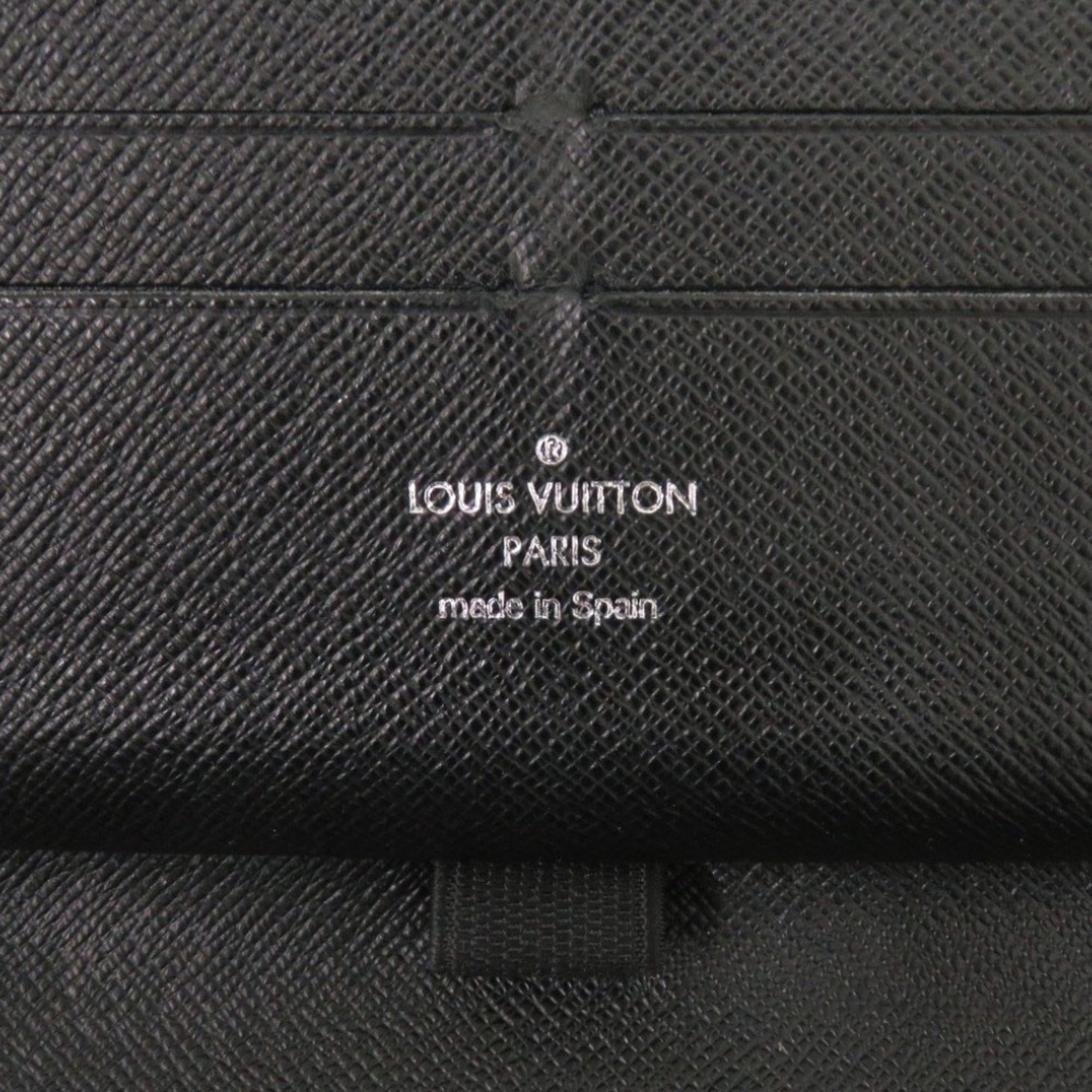 Louis Vuitton Black Gray Damier Graphite Canvas Long Wallet