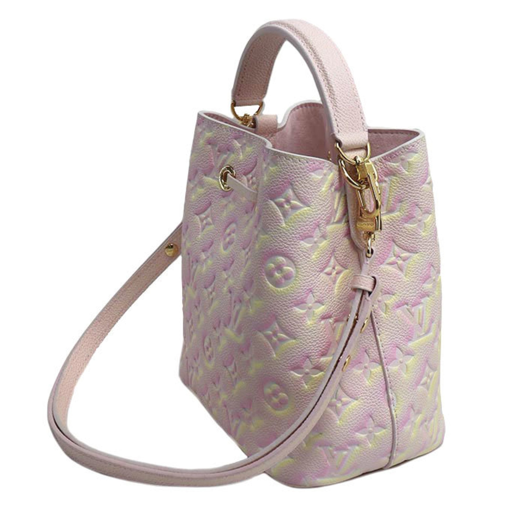 Louis Vuitton Pink Monogram Empreinte Shoulder Bag