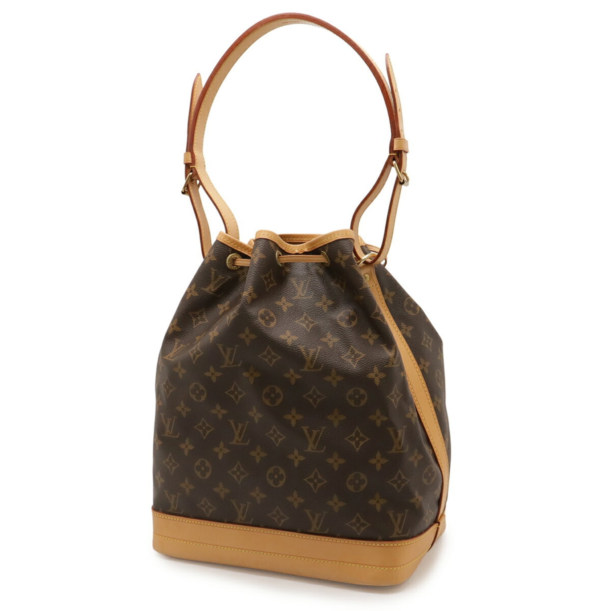 Louis Vuitton Brown Canvas Shoulder Bag