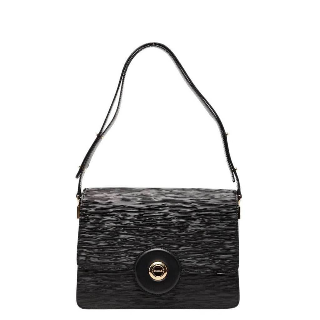 Louis Vuitton Black Noir Leather Shoulder Bag