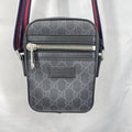 Gucci Blue Gg Supreme Shoulder Bag (Pre-Owned)