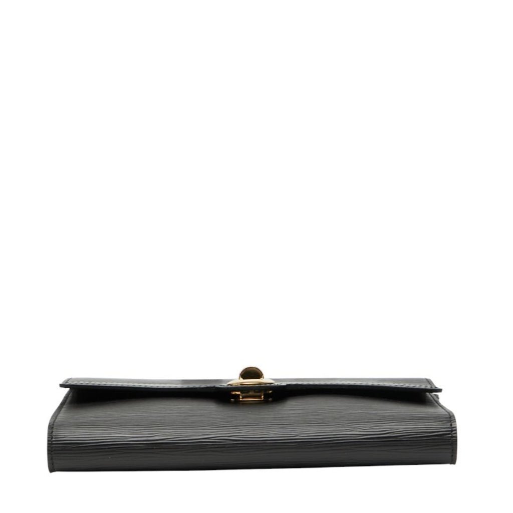 Louis Vuitton Black Noir Leather Shoulder Bag