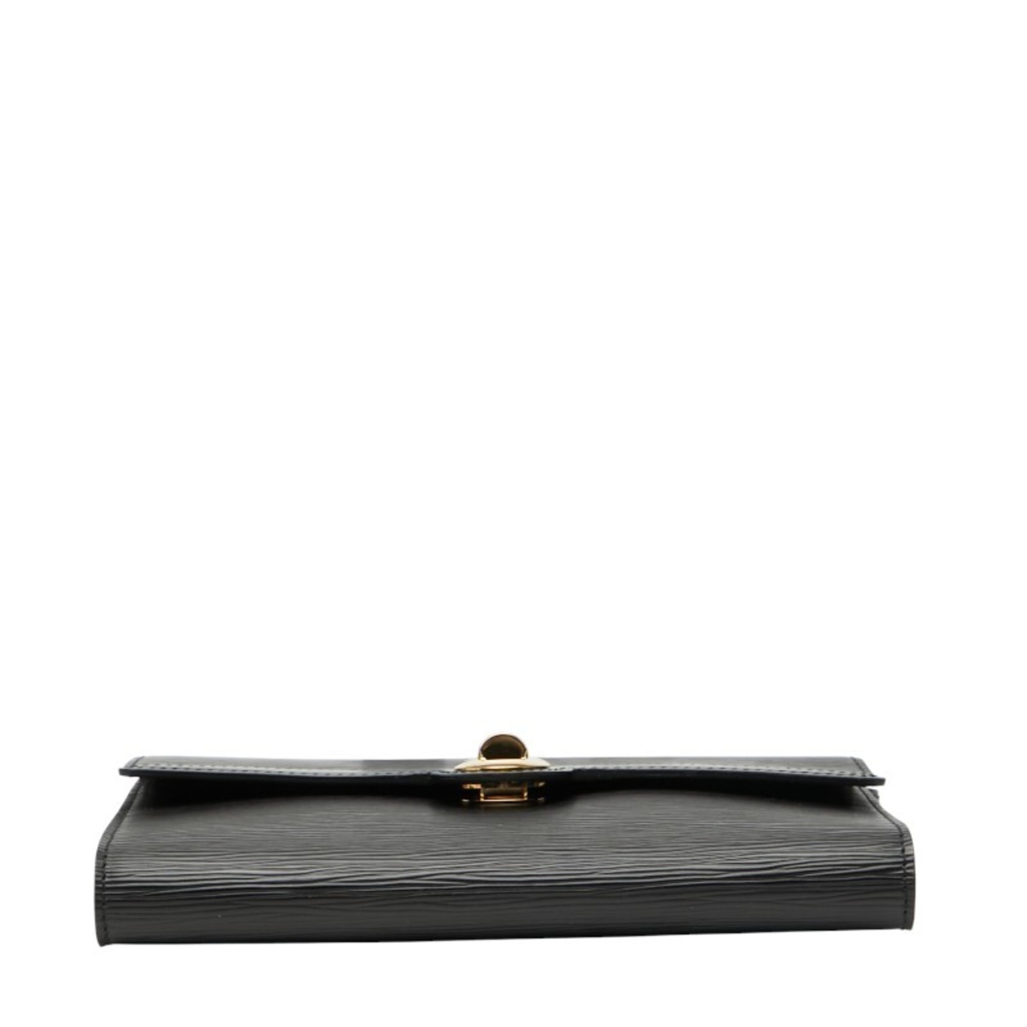 Louis Vuitton Black Noir Leather Shoulder Bag