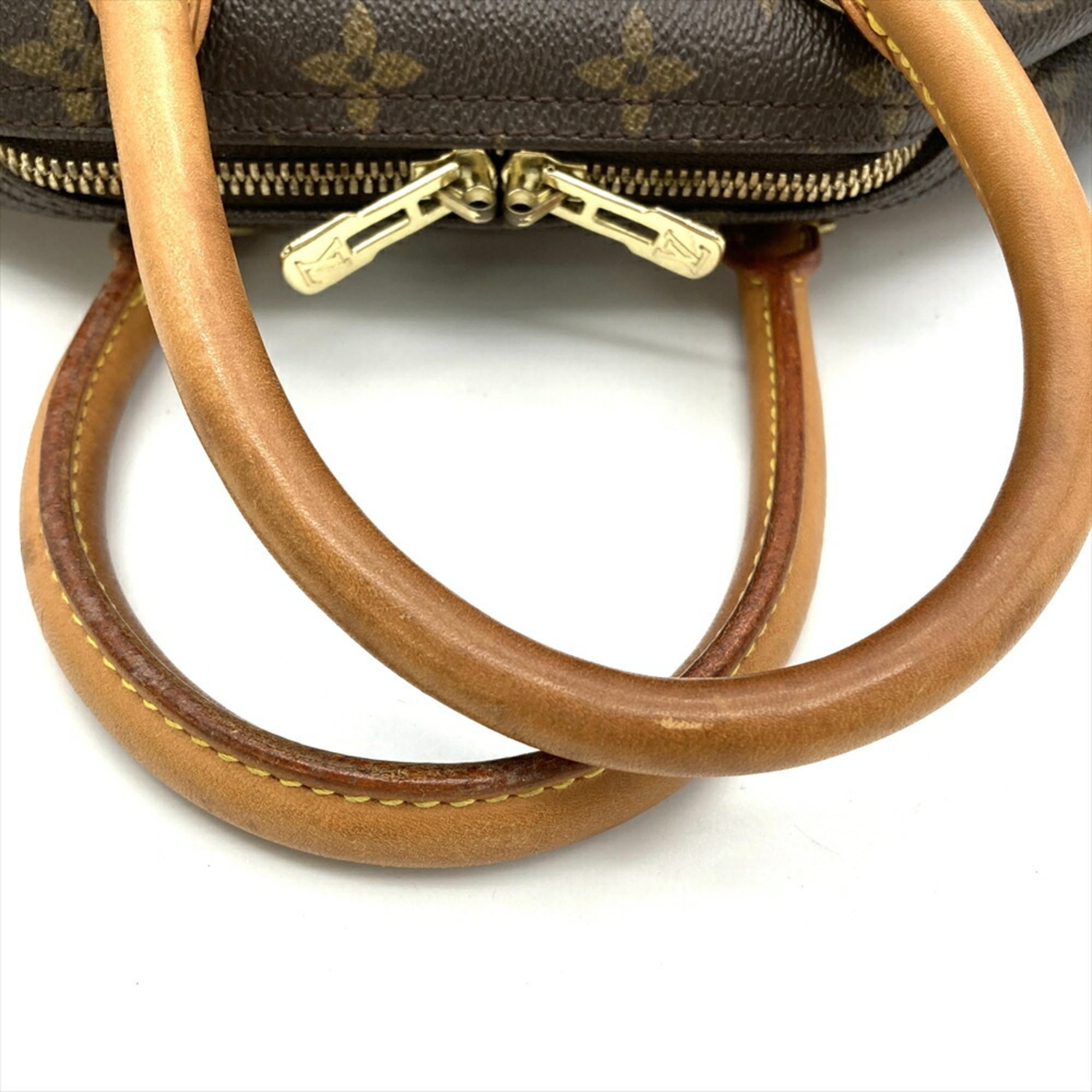 Louis Vuitton Brown Monogram Canvas Handbag