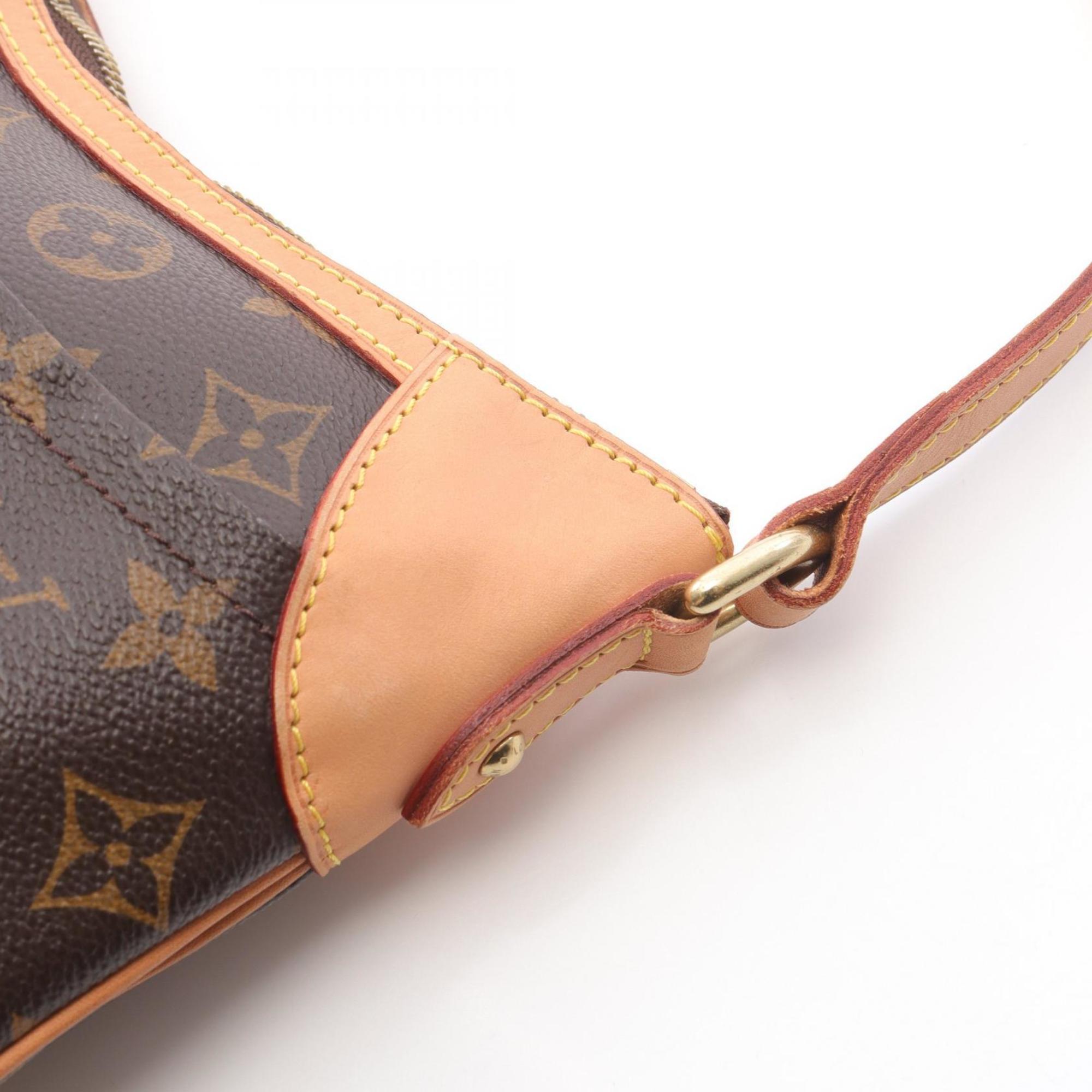 Louis Vuitton Brown Monogram Coated Canvas Shoulder Bag