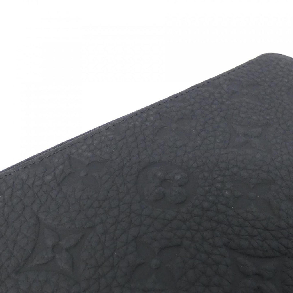 Louis Vuitton Black Leather Long Wallet
