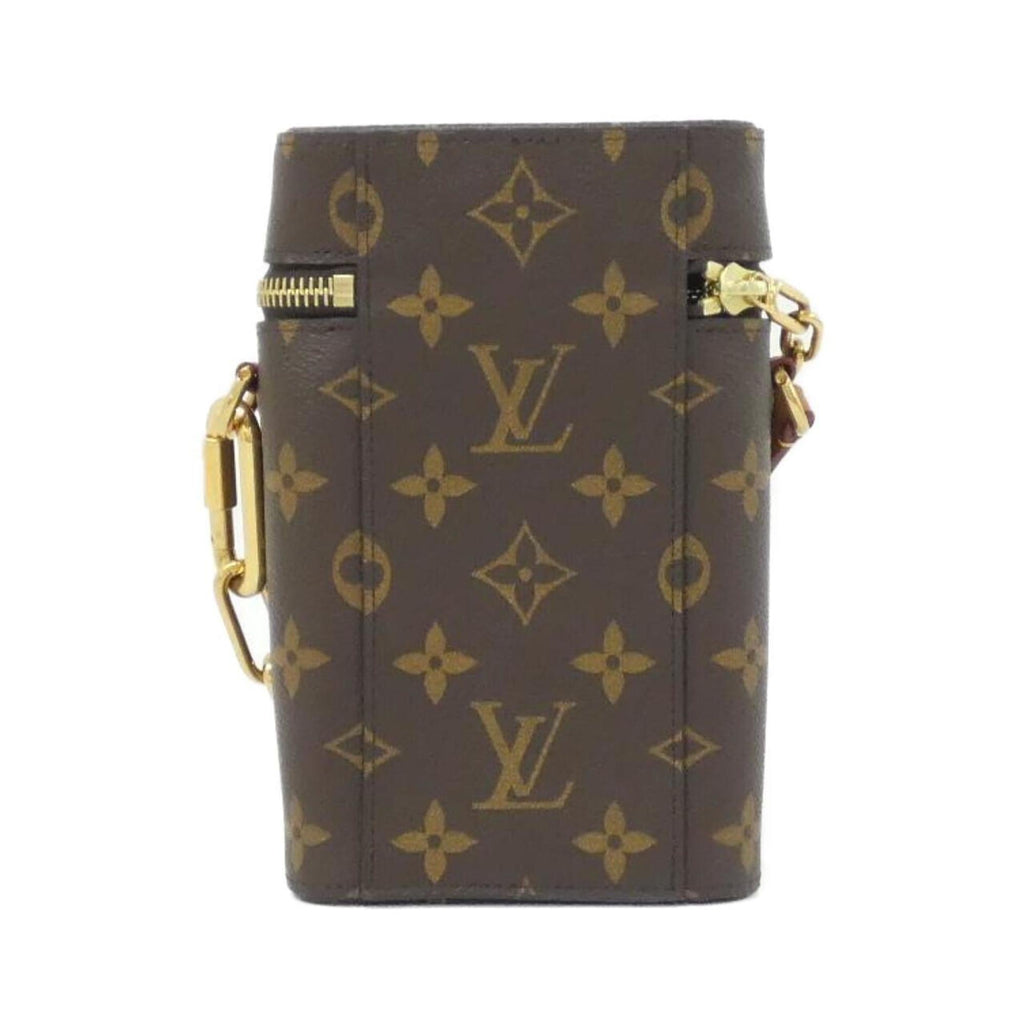 Louis Vuitton Brown Coated Canvas Handbag
