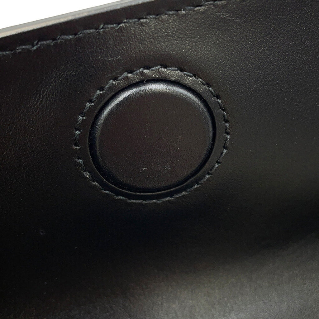 Gucci Black Leather Handbag Sling Bag (Pre-Owned)