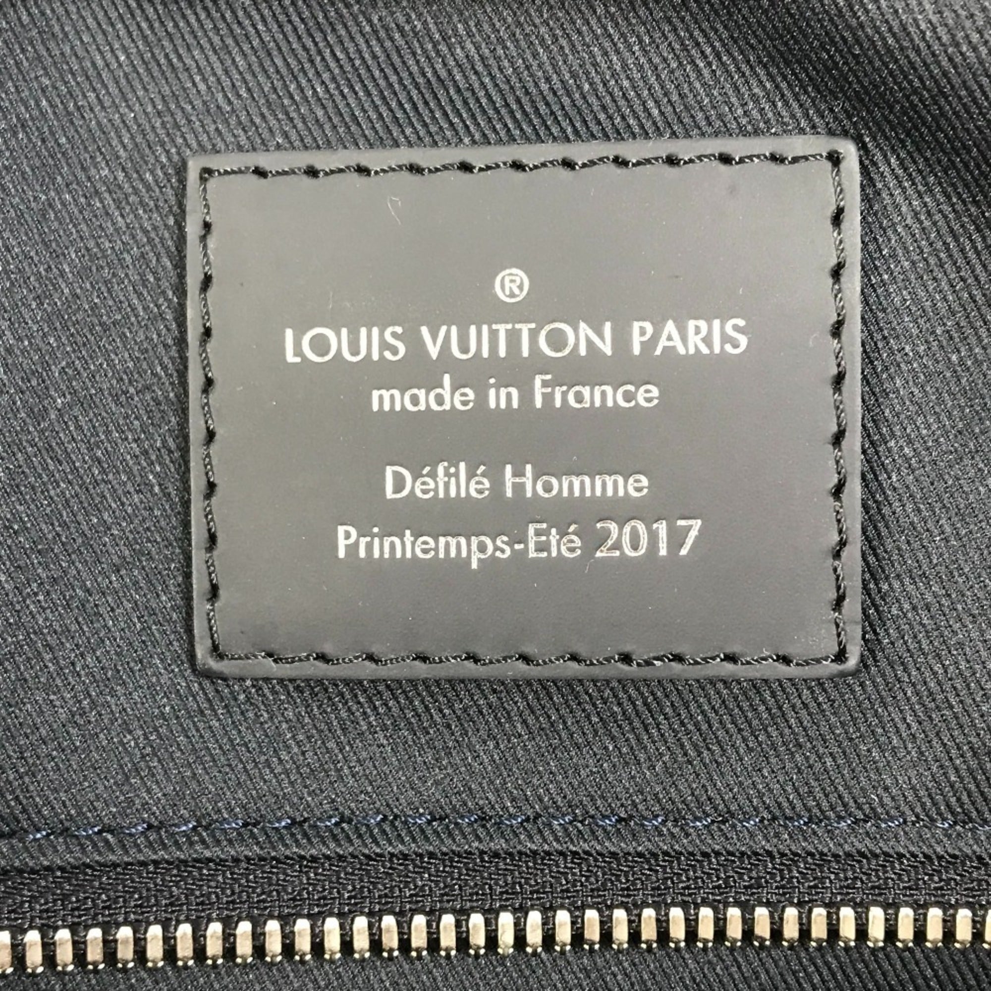 Louis Vuitton Monogram Savane Navy Shoulder Bag Tote Bag