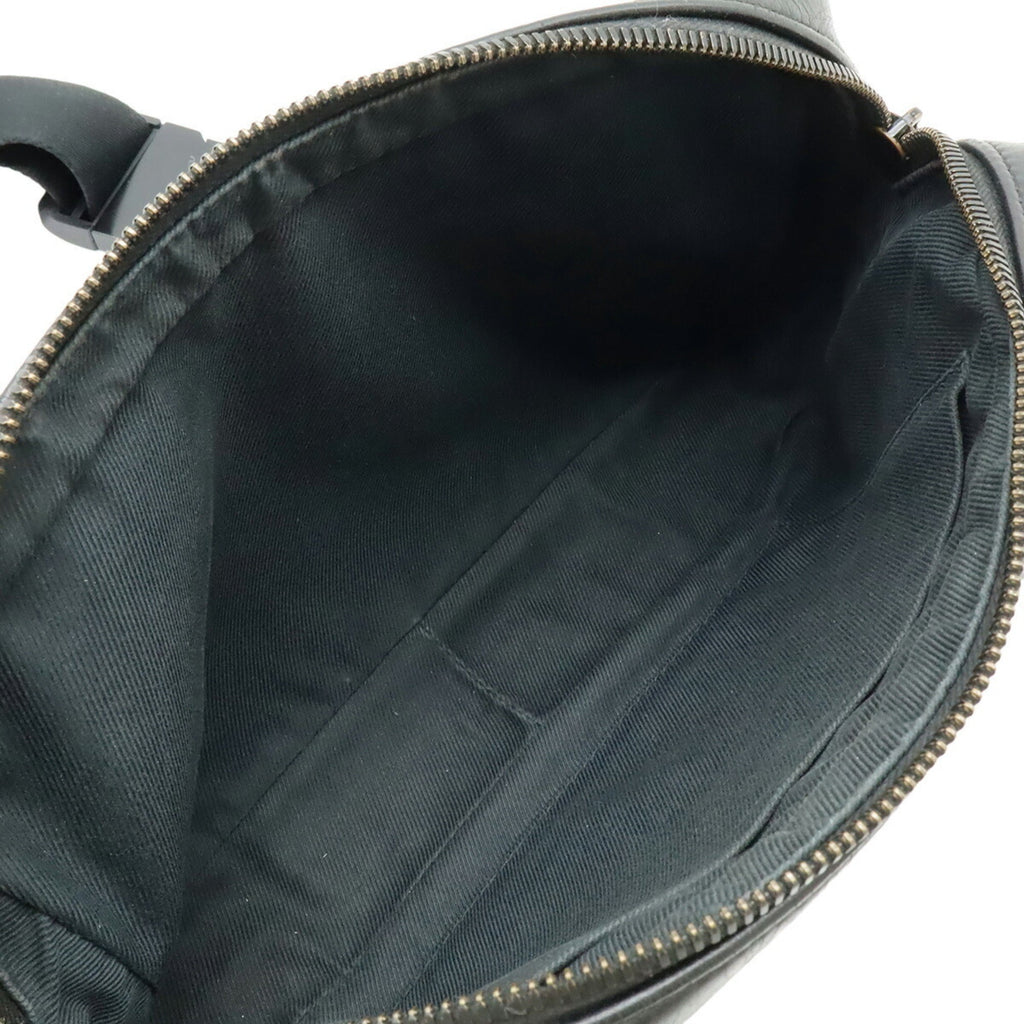 Bottega Veneta Black Leather Sling Bag