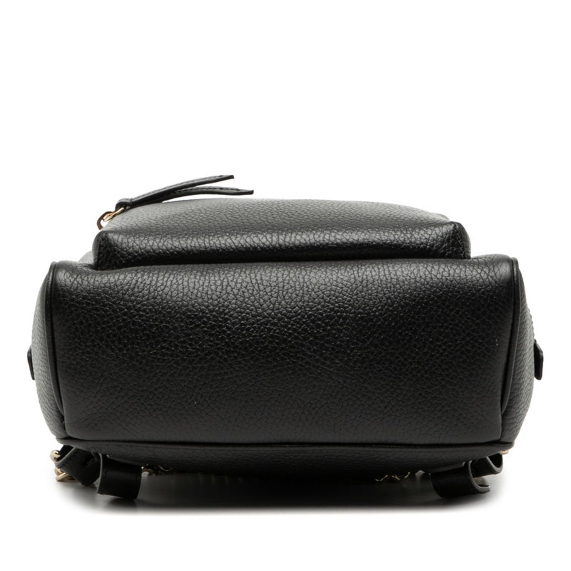 Gucci Black Leather Backpack (Pre-Owned)