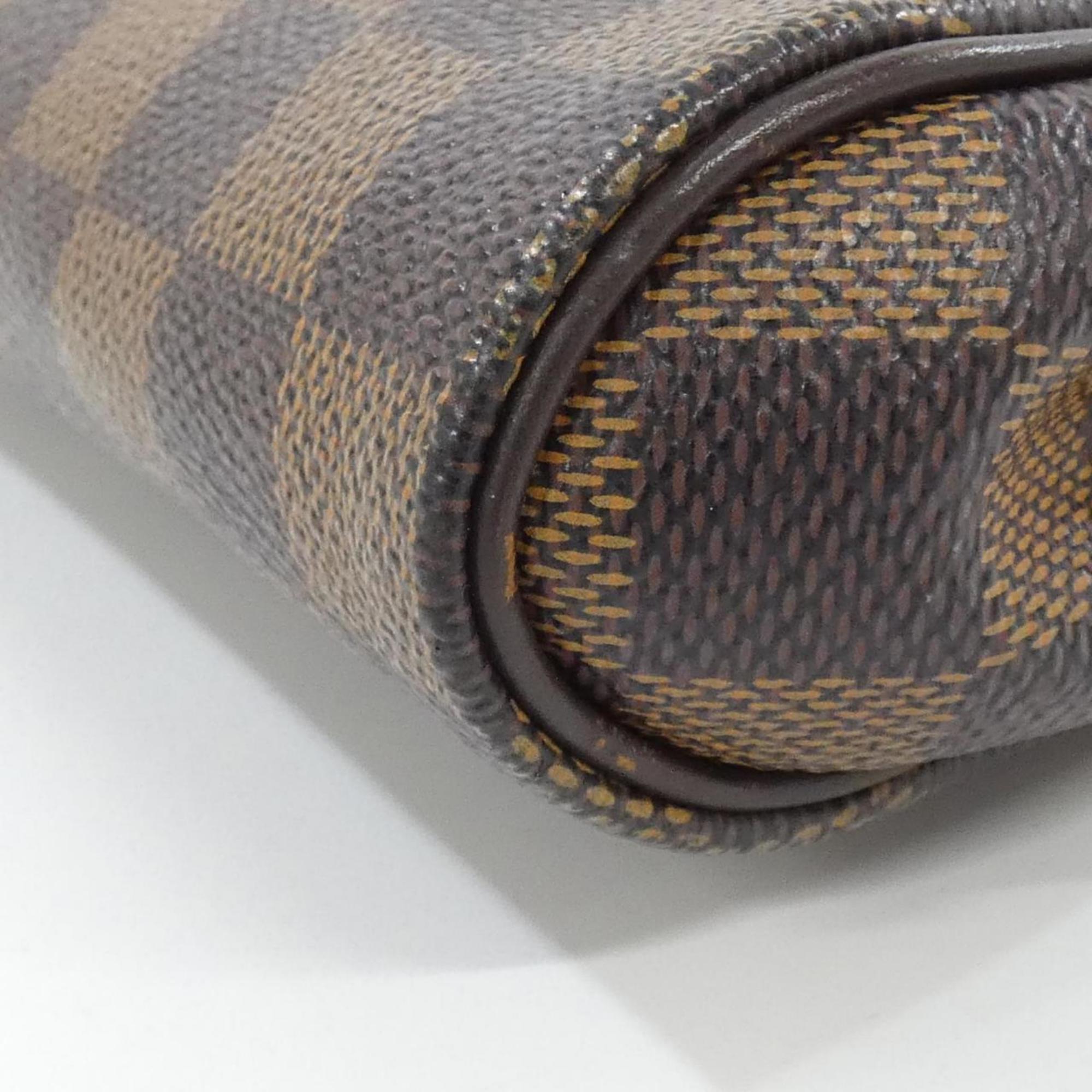 Louis Vuitton Brown Coated Canvas Shoulder Bag