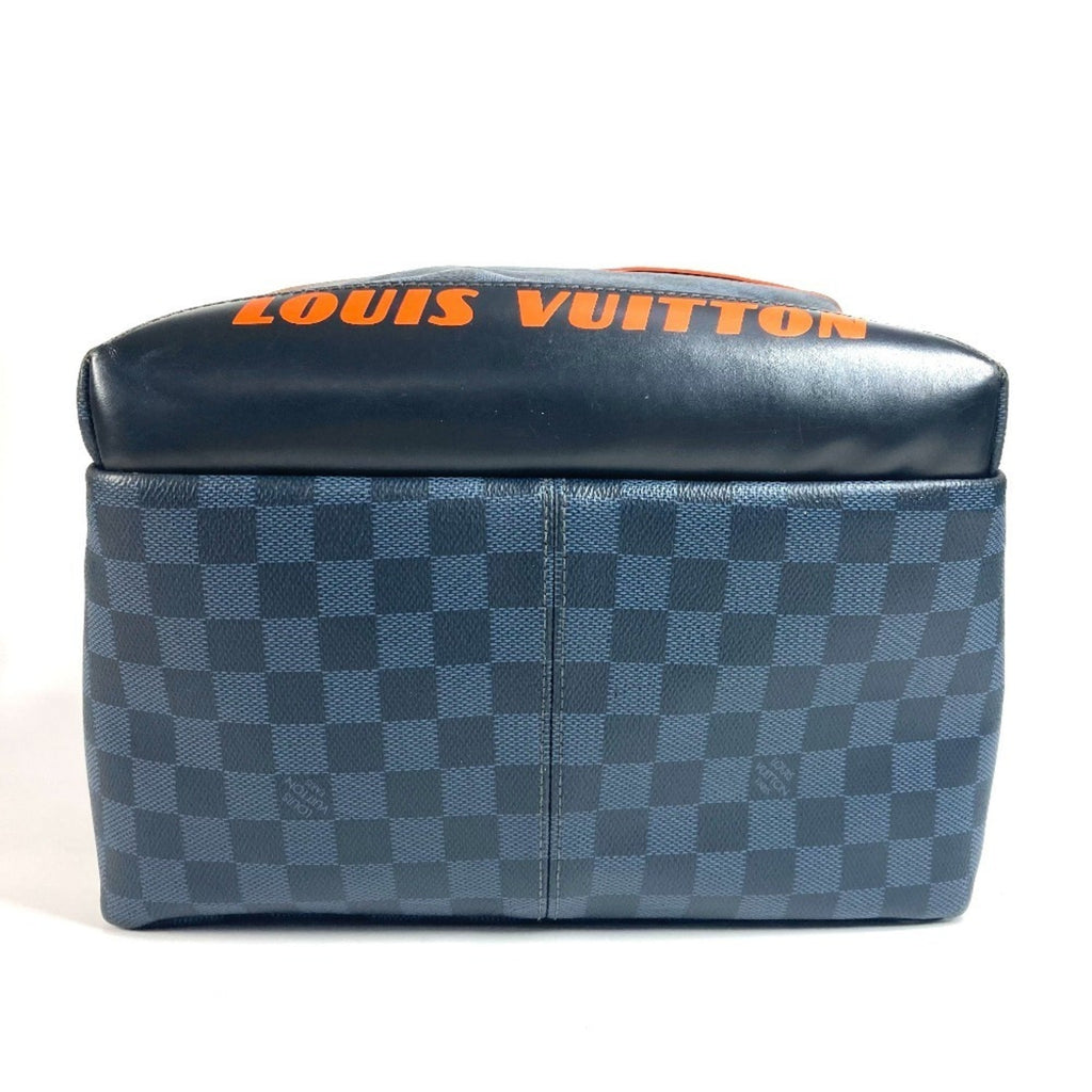 Louis Vuitton Damier Cobalt Navy Orange Backpack