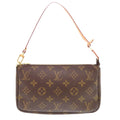 Louis Vuitton Brown Monogram Canvas Pochette Pouch
