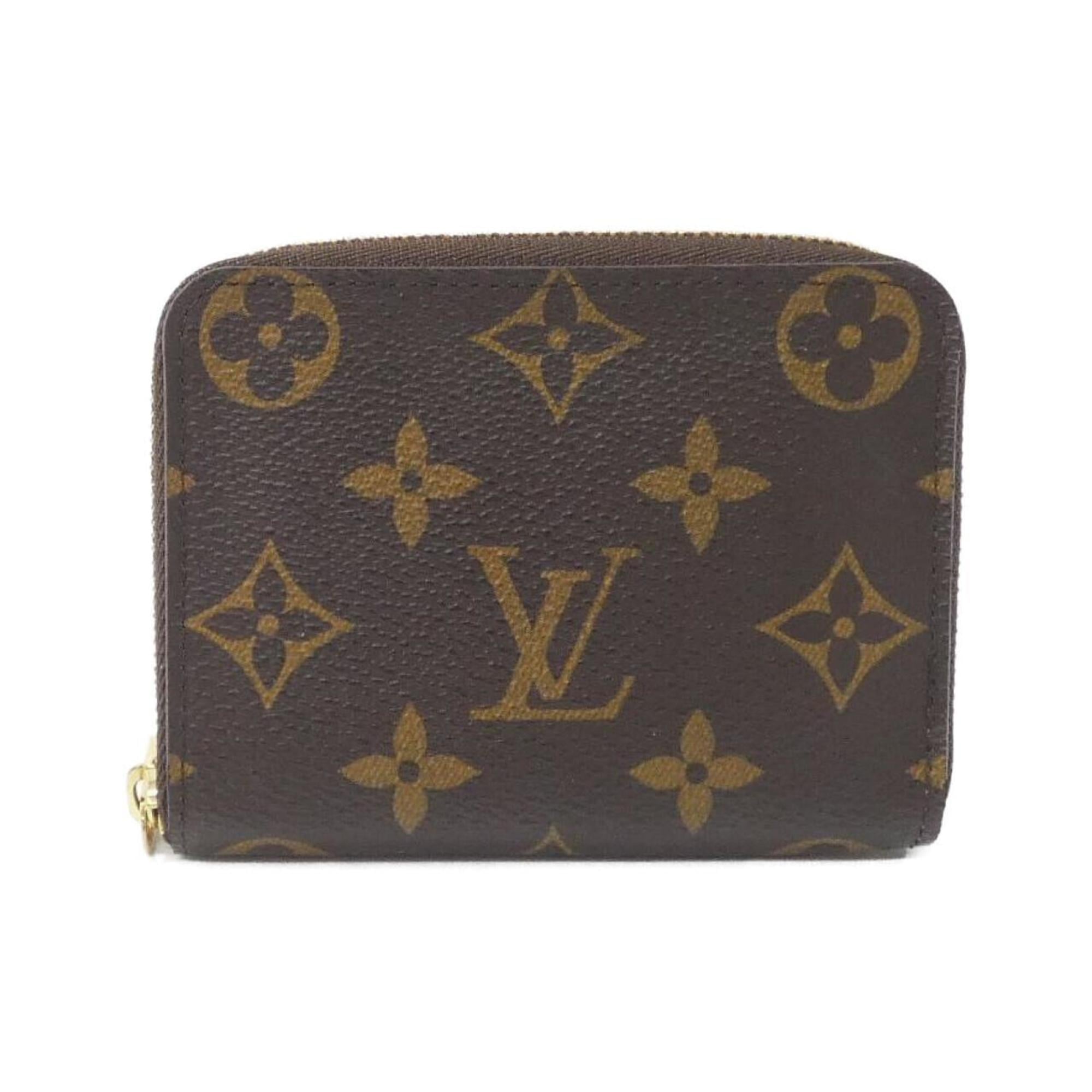 Louis Vuitton Monogram Marron Coated Canvas Coin Purse/Coin Case
