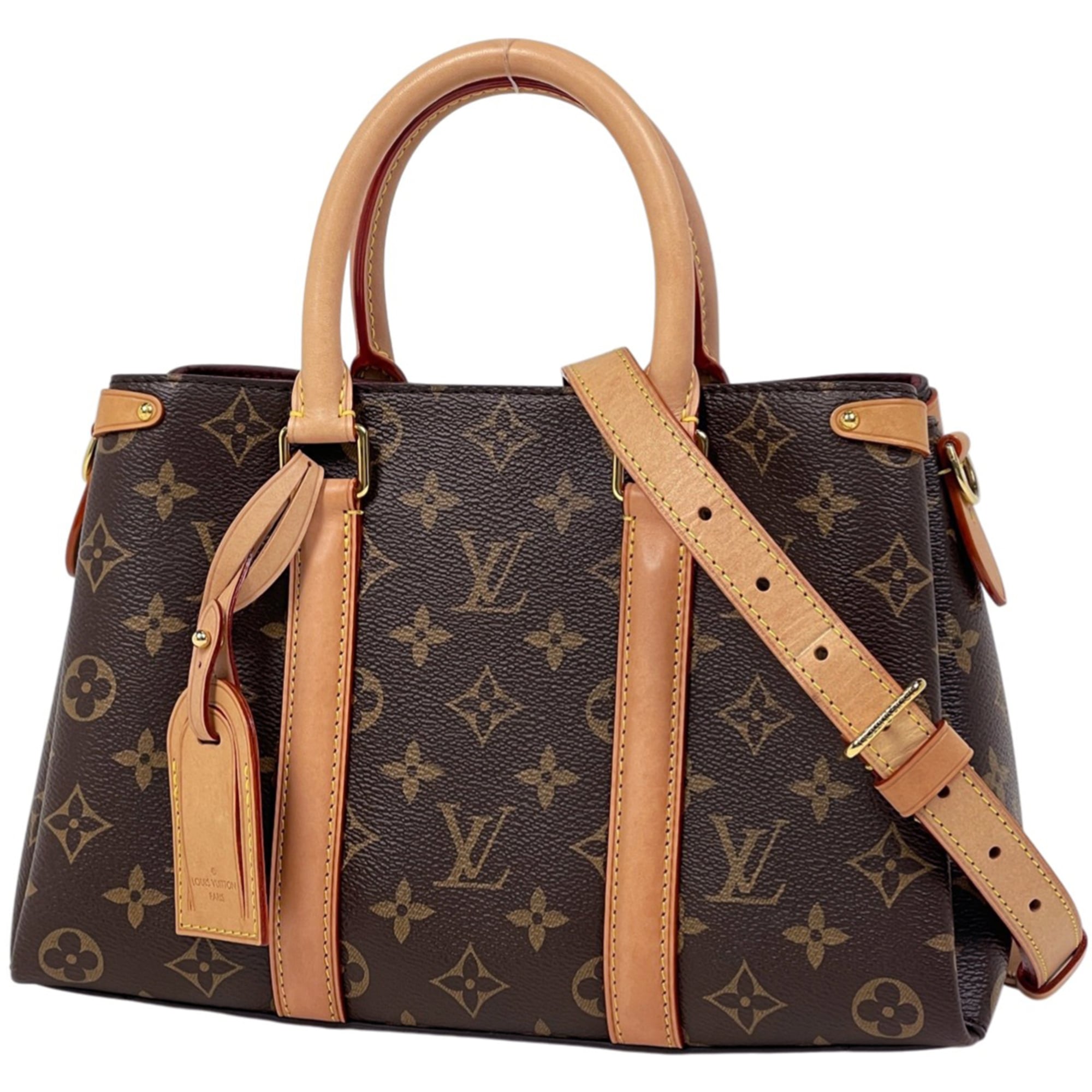 Louis Vuitton Brown Monogram Handbag Shoulder Bag
