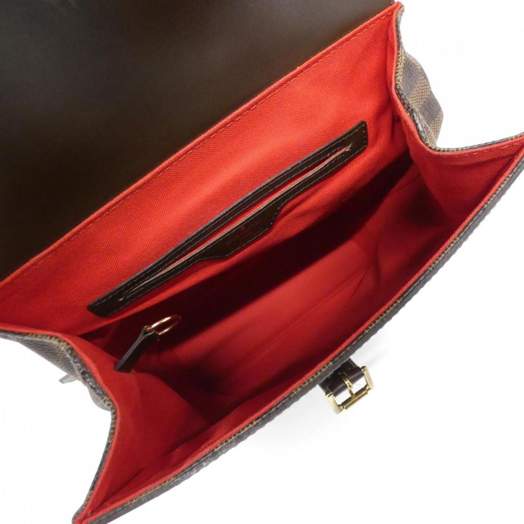 Louis Vuitton Brown Coated Canvas Backpack