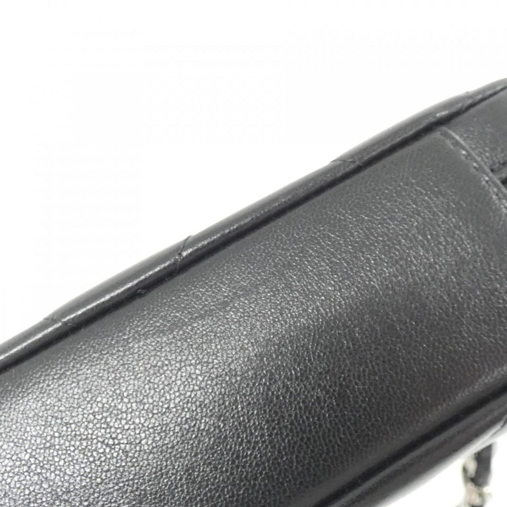 Chanel Black Leather Shoulder Bag