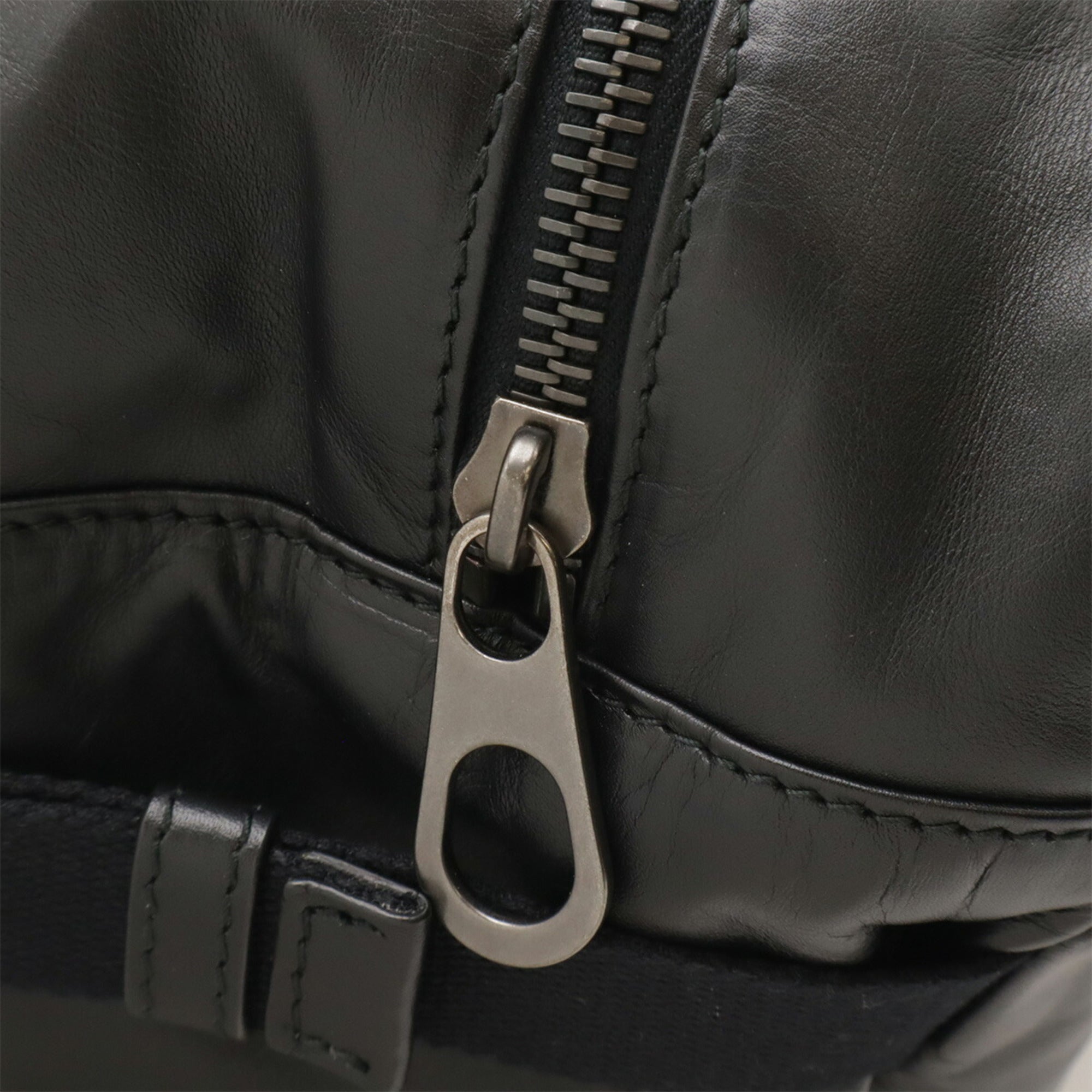 Bottega Veneta Intrecciato Black Leather Sling Bag