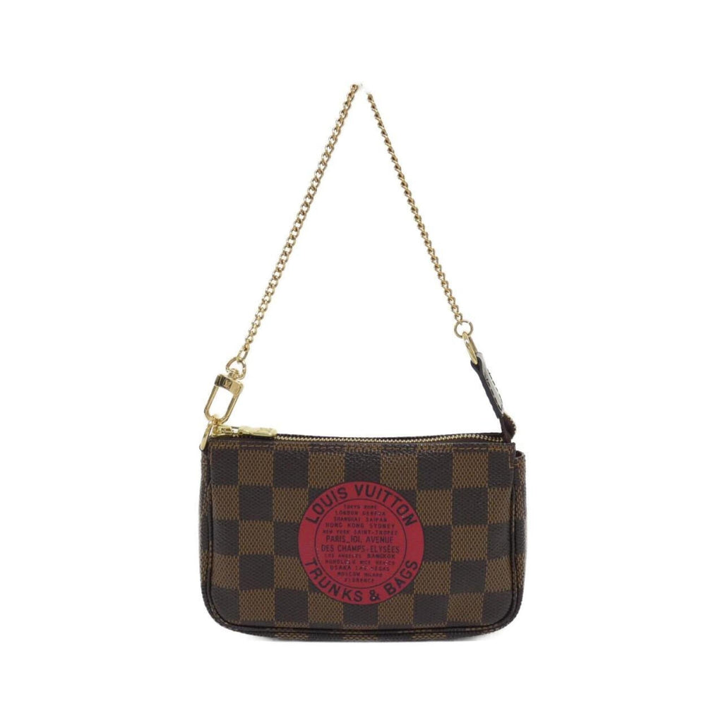 Louis Vuitton Damier Canvas Ebene Coated Canvas Pochette Pouch