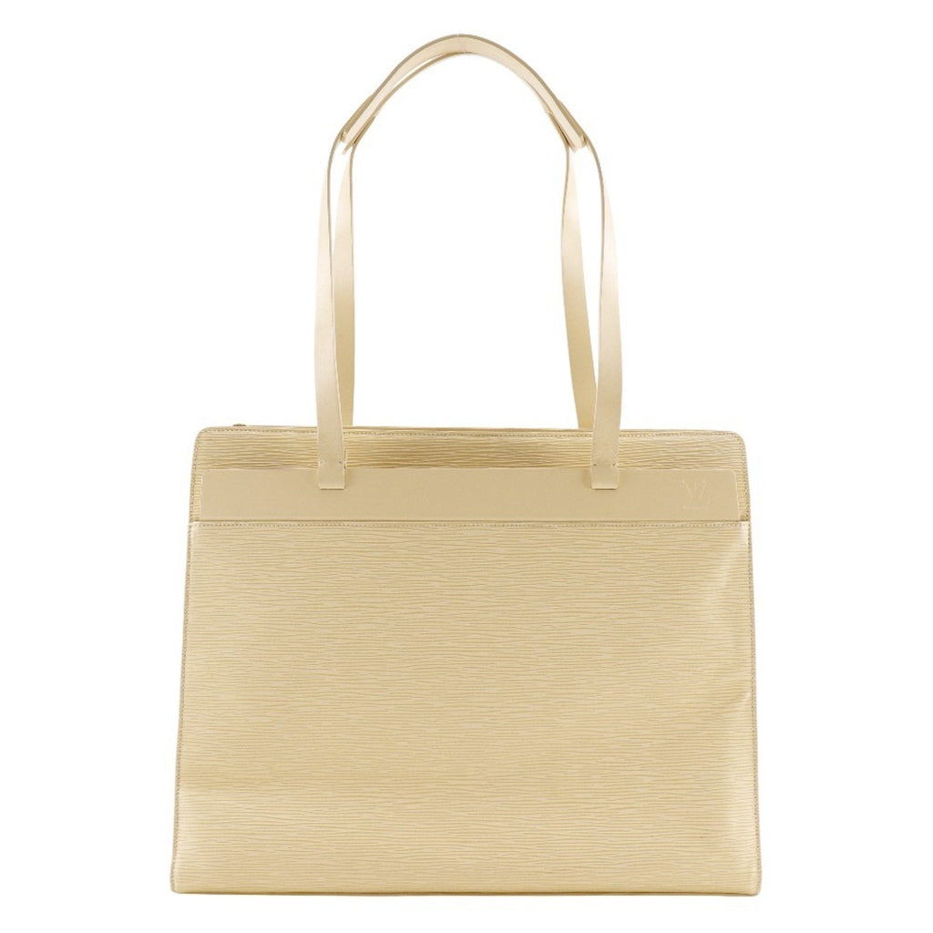 Louis Vuitton Cream Epi Leather Tote Bag