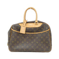 Louis Vuitton Brown Coated Canvas Handbag