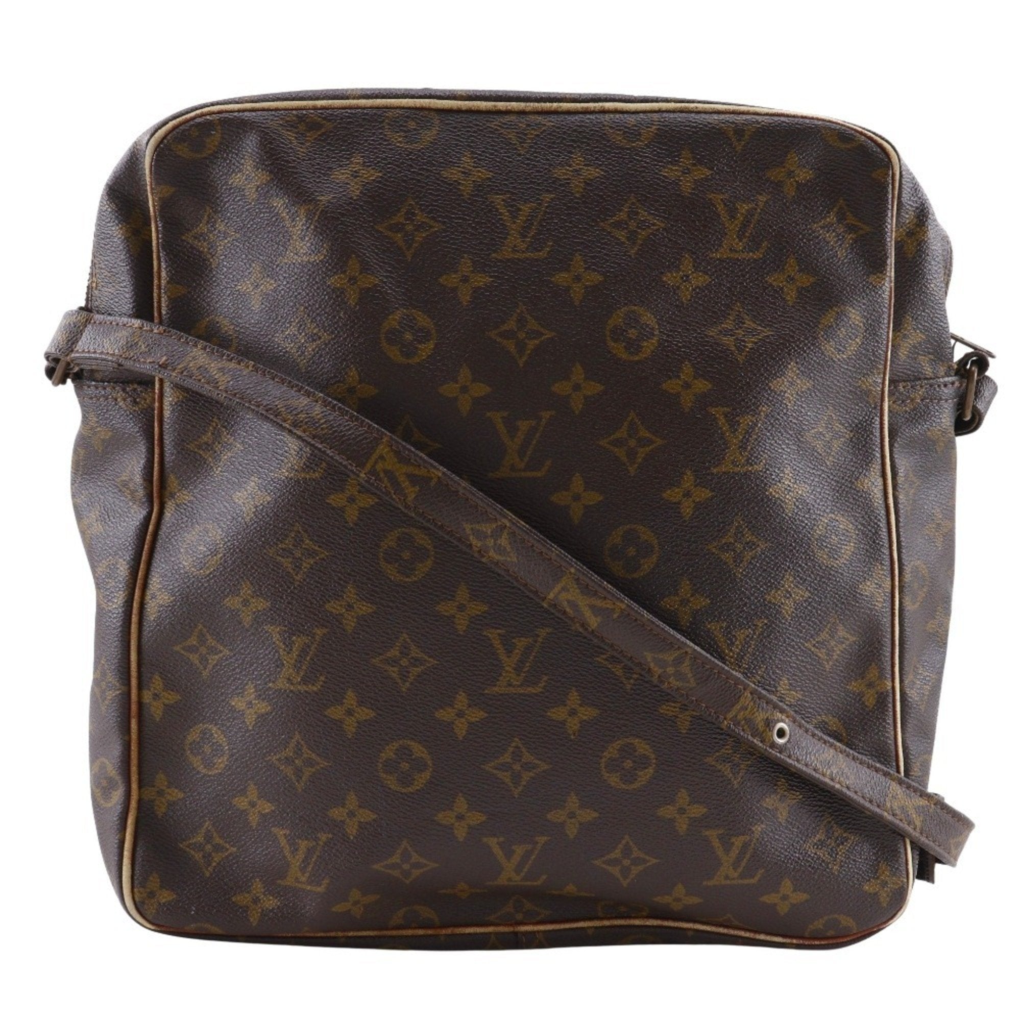 Louis Vuitton Brown Monogram Canvas Shoulder Bag
